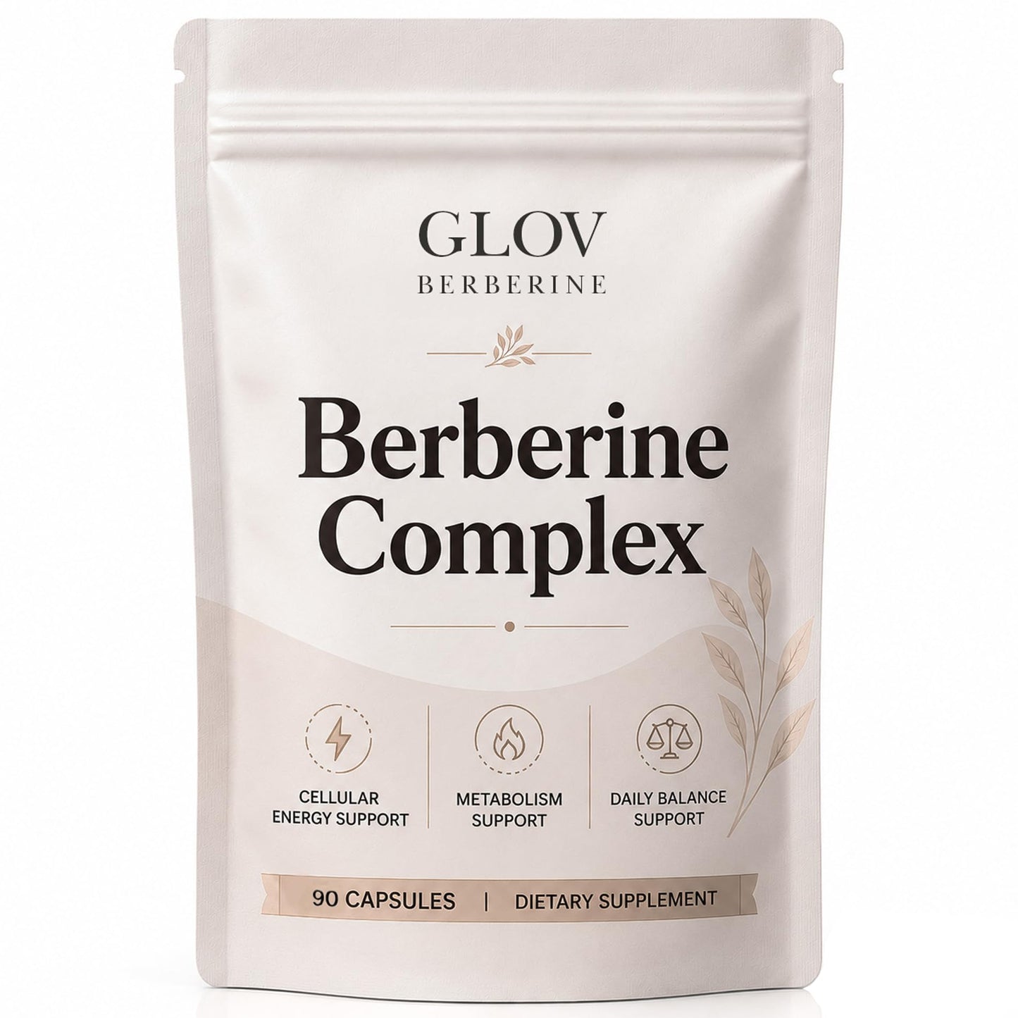 Glov Berberine Berberine Complex Softgel 90 Count