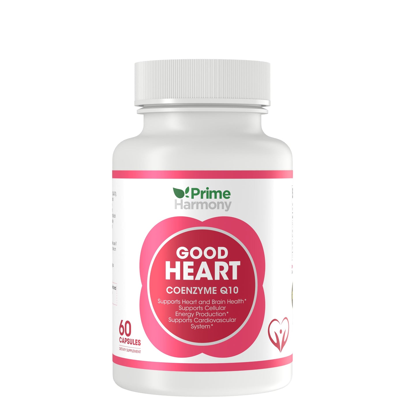 Prime Harmony Good Heart Coenzyme Q10 Supplement Capsule, 60 Capsules