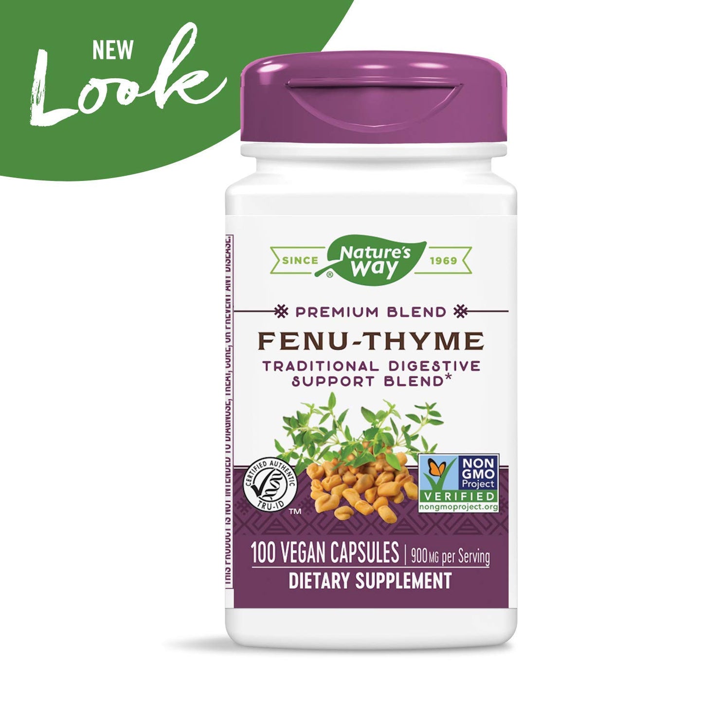 Nature's Way Fenu-Thyme Capsules, 100 Count