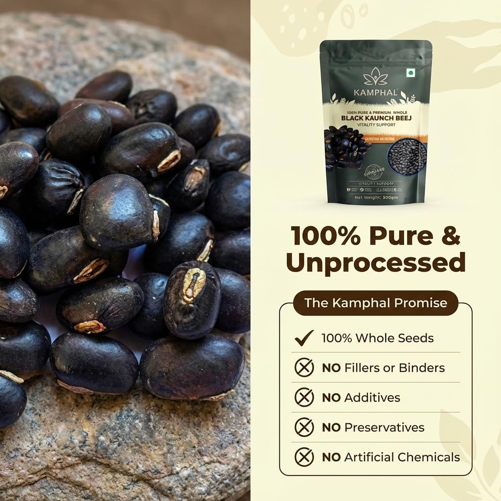 Generic Kaunch Beej Velvet Beans Mucuna Pruriens Powder 200g