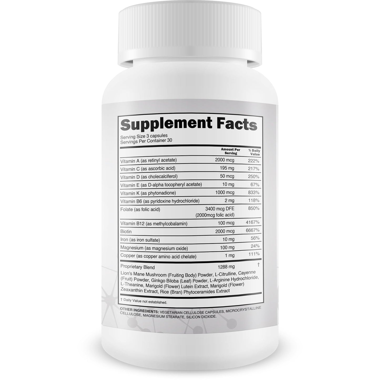 Happy Health Marketplace Memory Neuro Plus Brain Pro Max Capsules, 90 Capsules