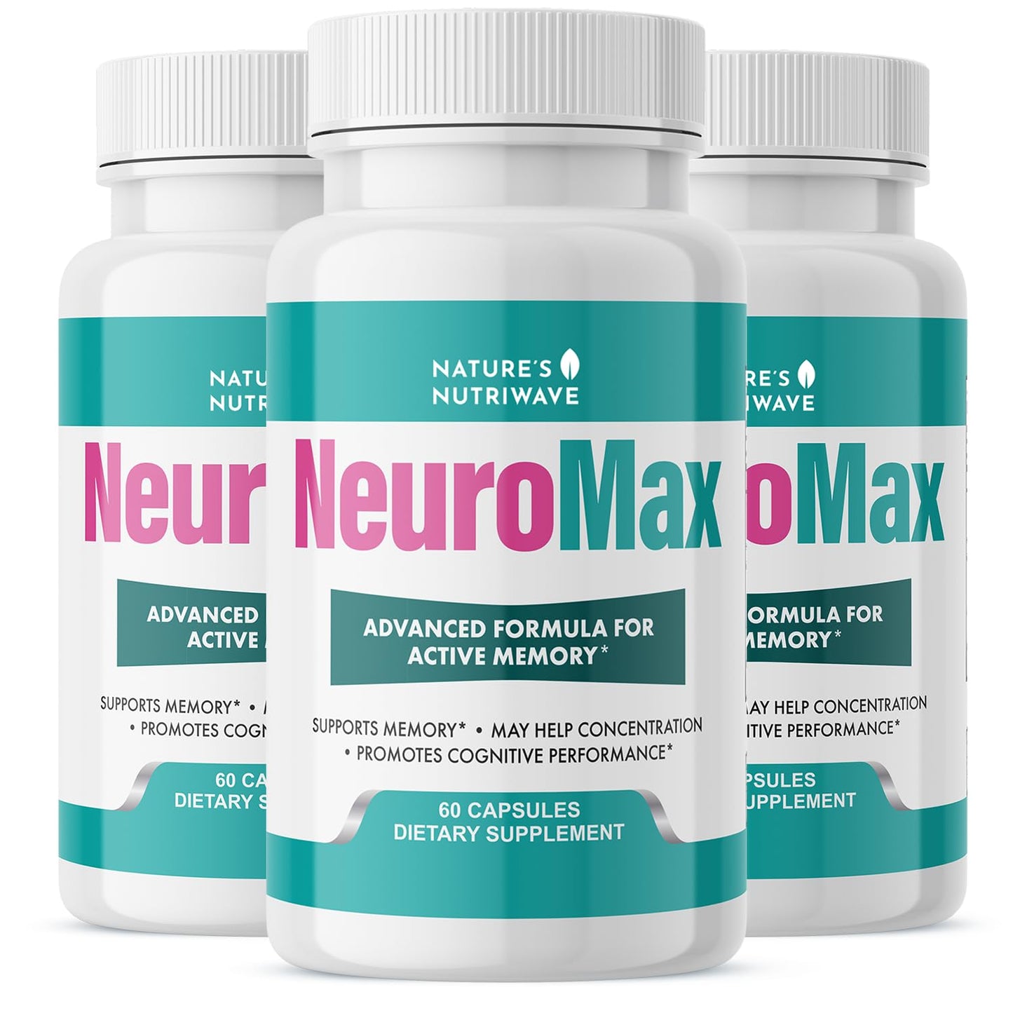Nature’s NutriWave NeuroMax – Passion Flower & Marshmallow Root – 180 Capsules