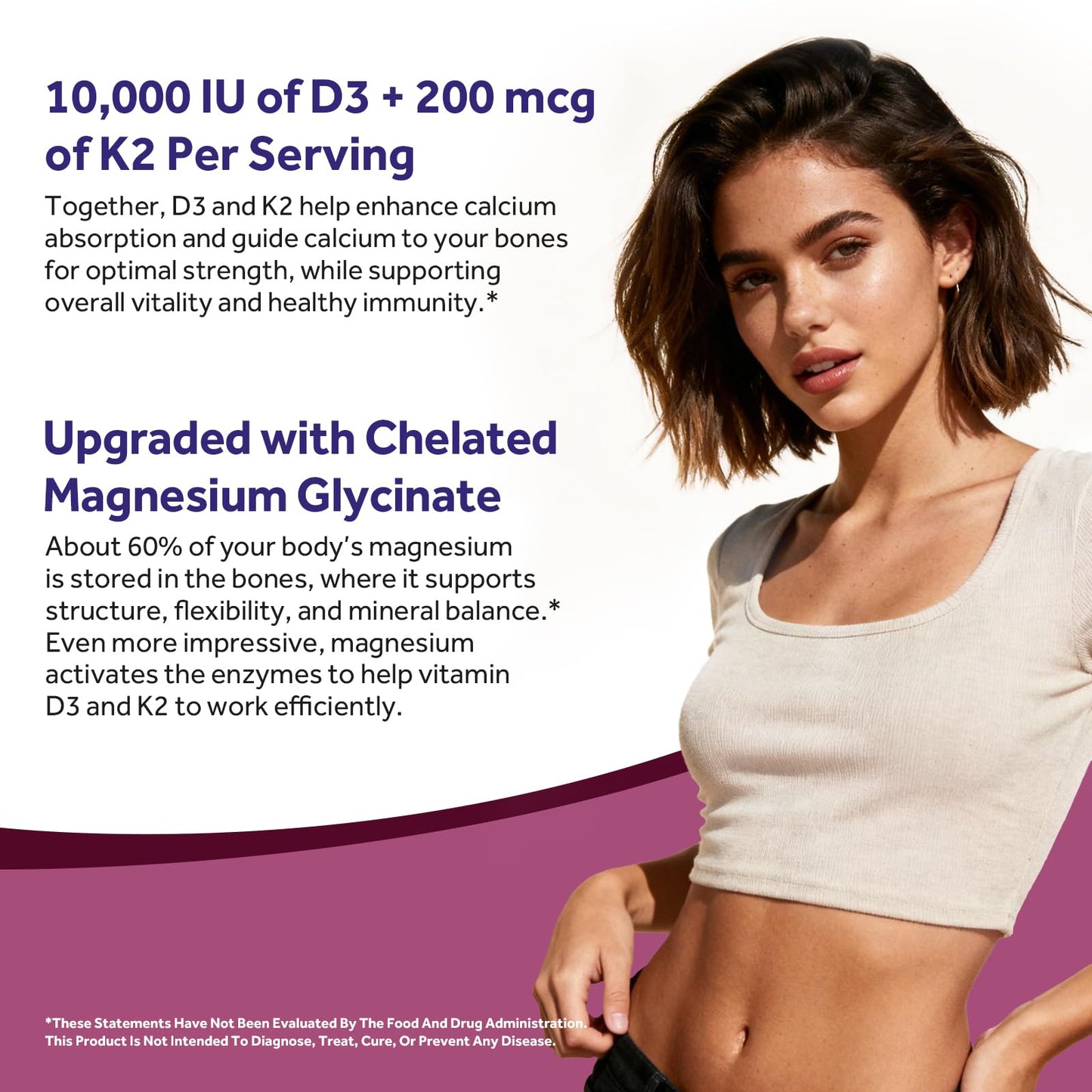 Doctor's Recipes D3+K2+Magnesium Capsules 90 Capsules