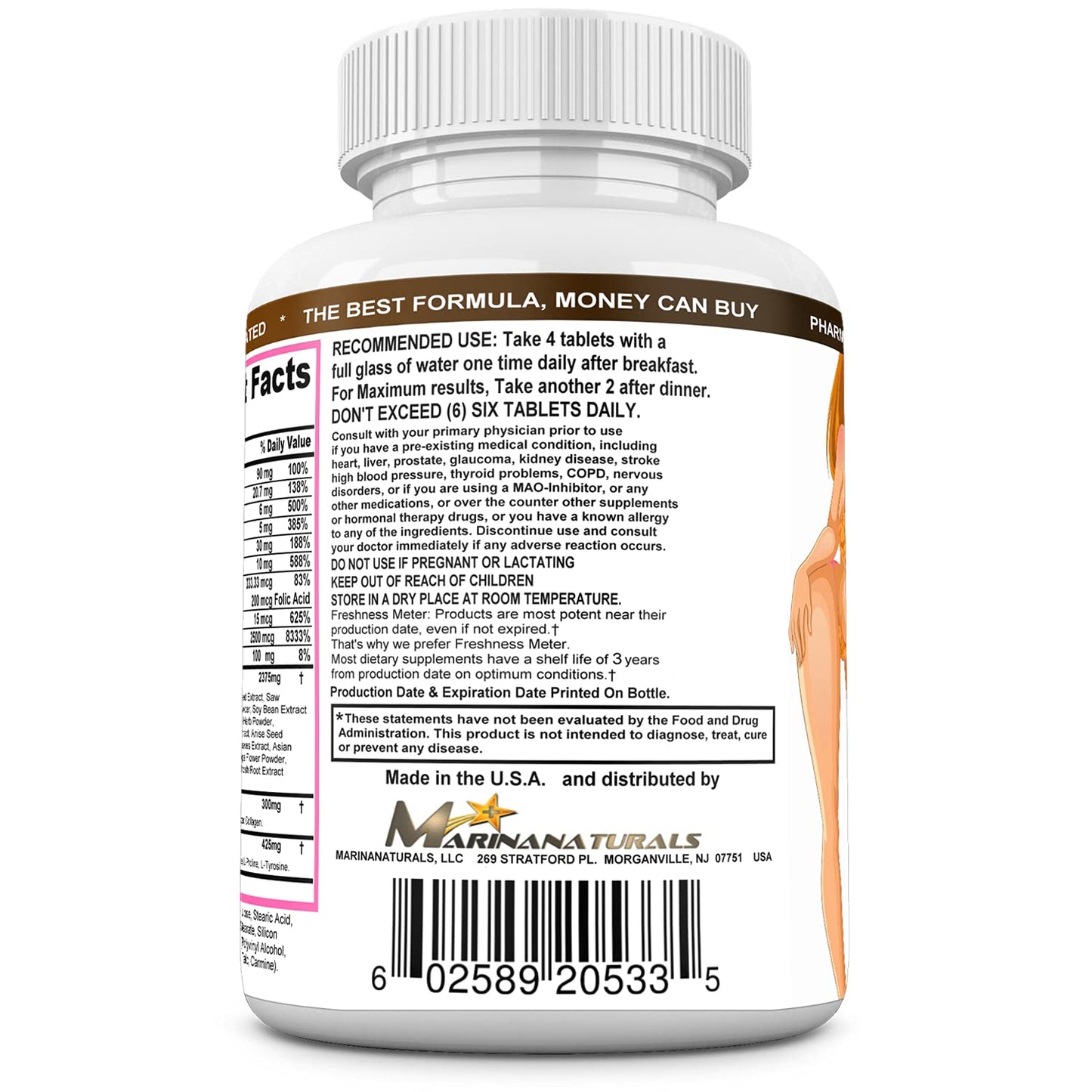 MARINANATURALS CURVIMORE Elite Complete Starter Kit, 180 Tablets