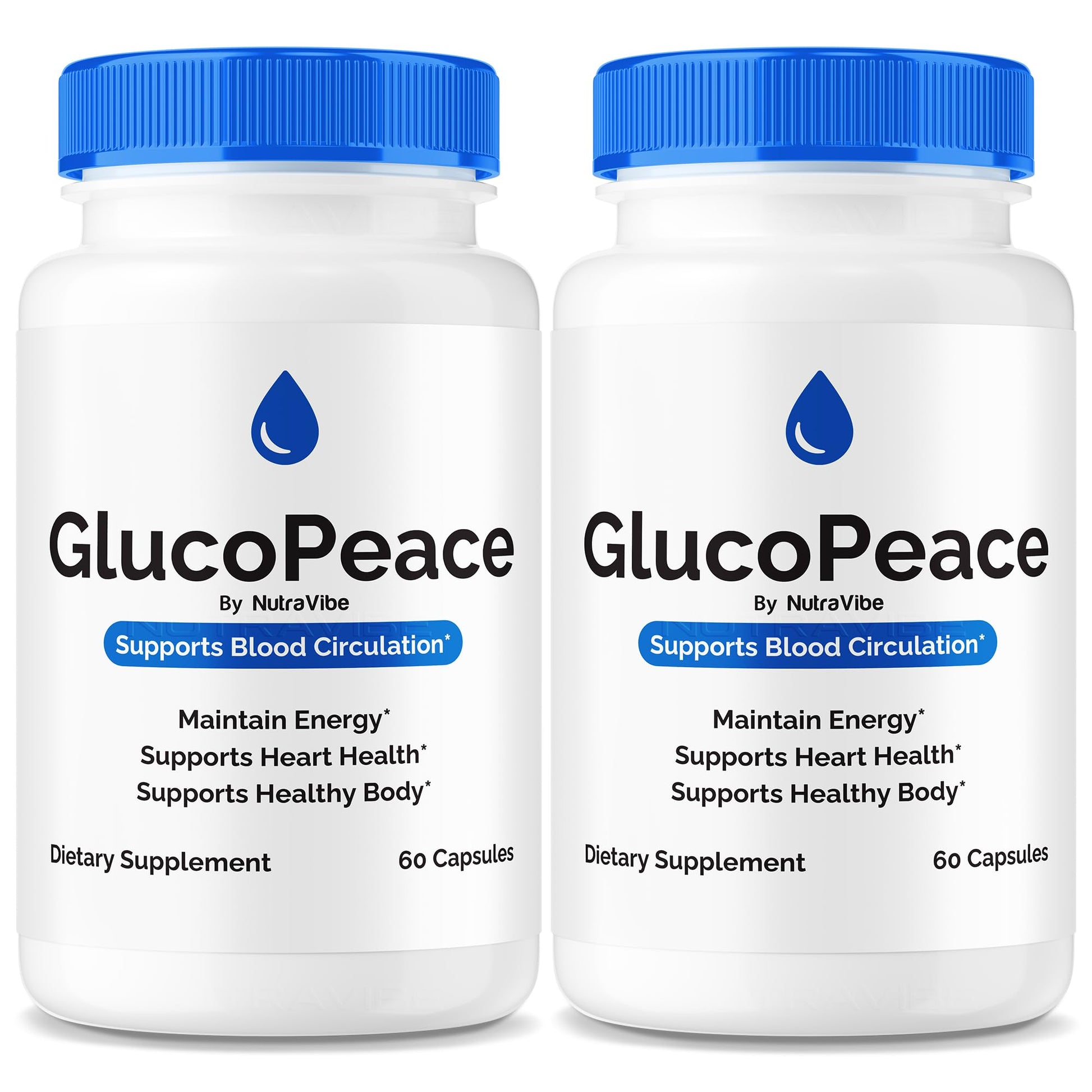 NutraVibe Gluco Peace Pills 120 Capsules