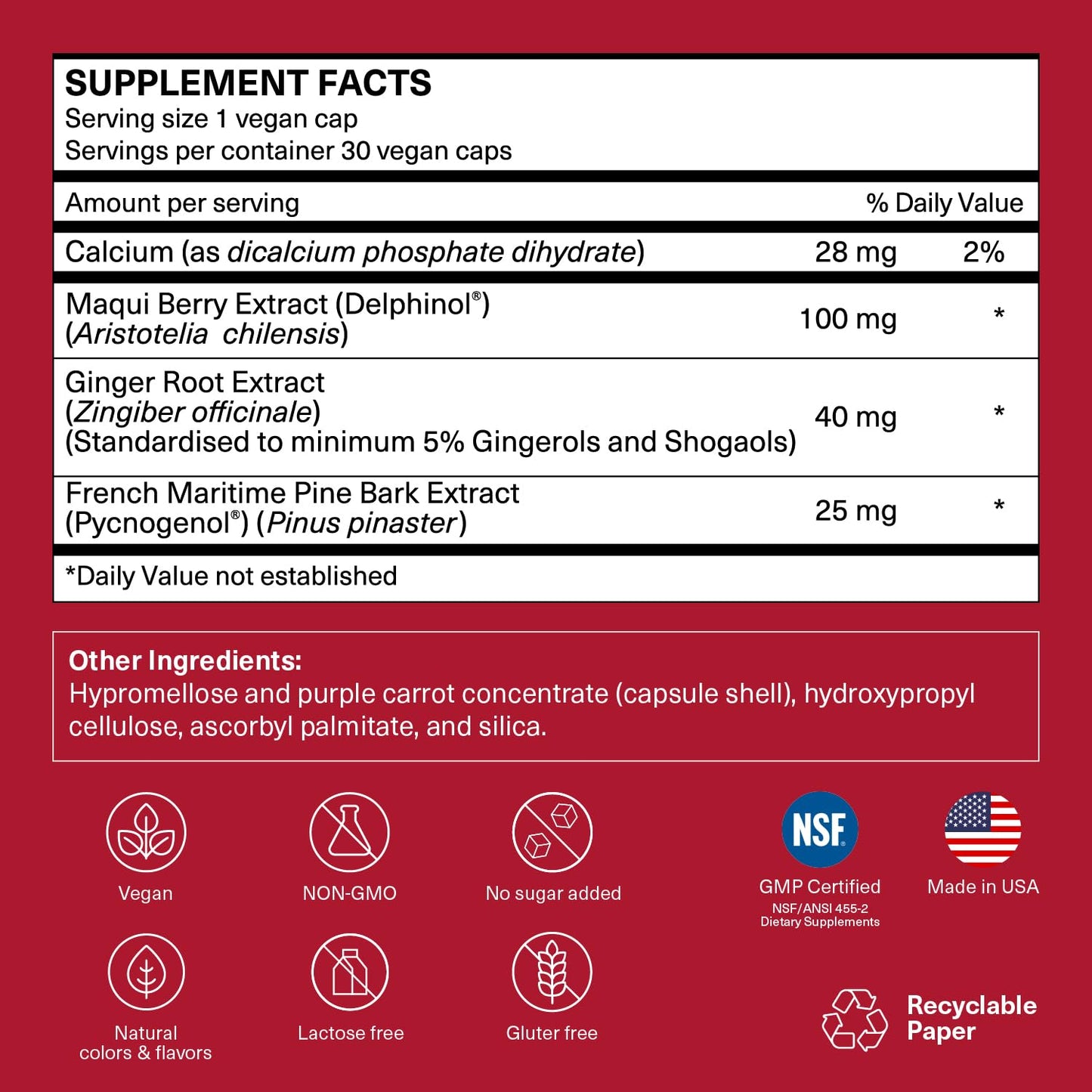 TRAVELSANA Daily Circulation Capsules 30 Count