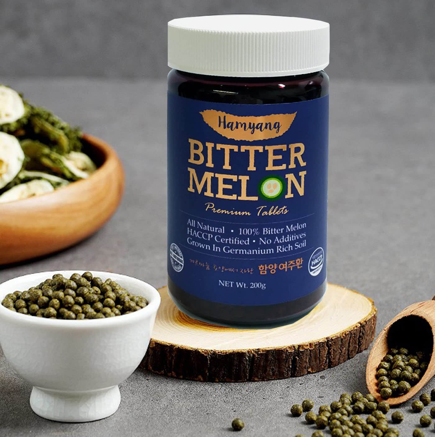 Hamyang 100% Natural Bitter Melon Tablets 1 Count
