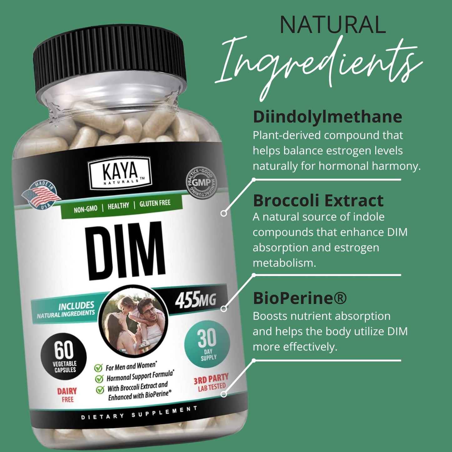 Kaya Naturals DIM Ultra Capsule 60 Count