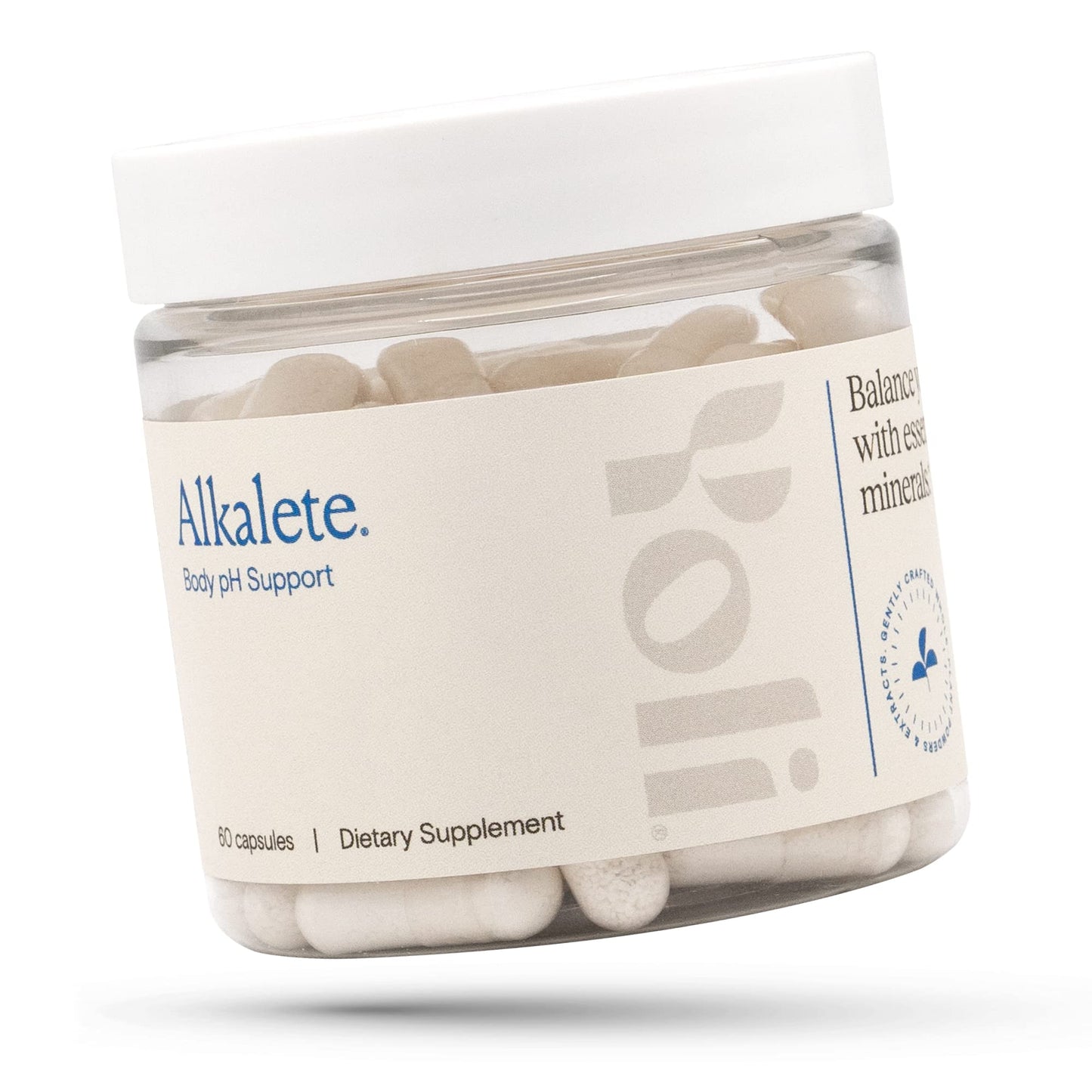 Yoli Alkalete Calcium and Magnesium Supplement Capsules, 60 Count