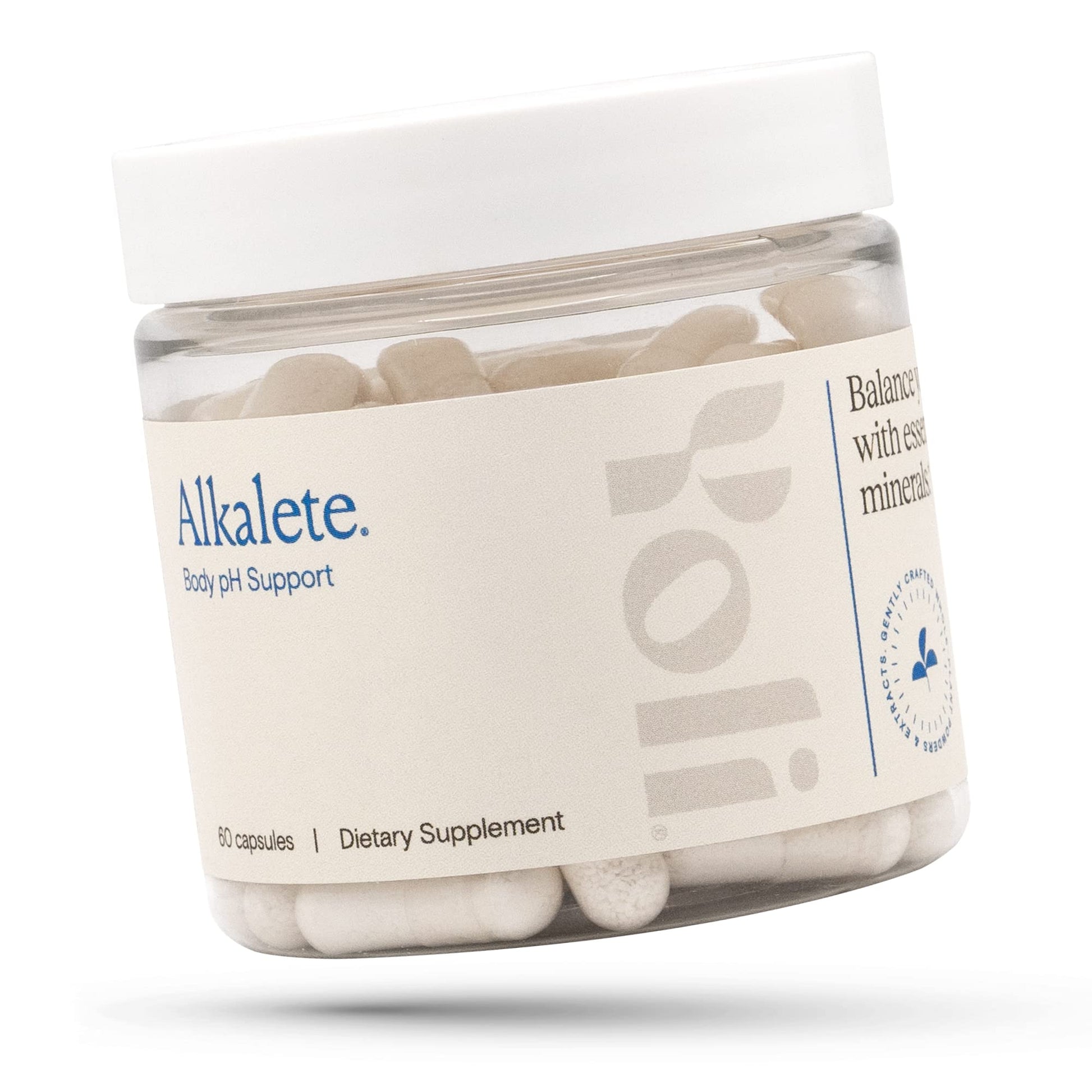 Yoli Alkalete Calcium and Magnesium Supplement Capsules, 60 Count