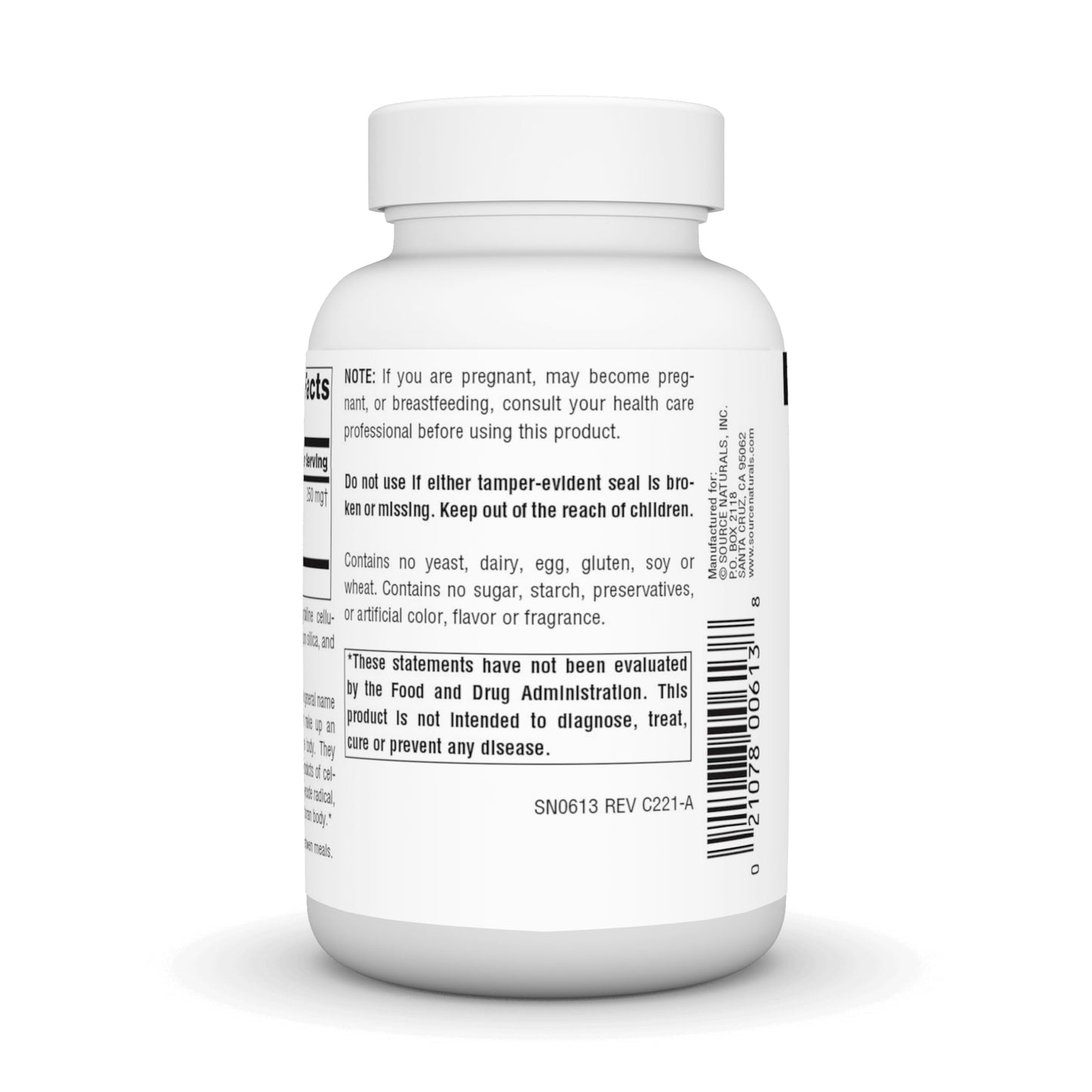 Source Naturals S-O-D Superoxide Dismutase 180 Tablets