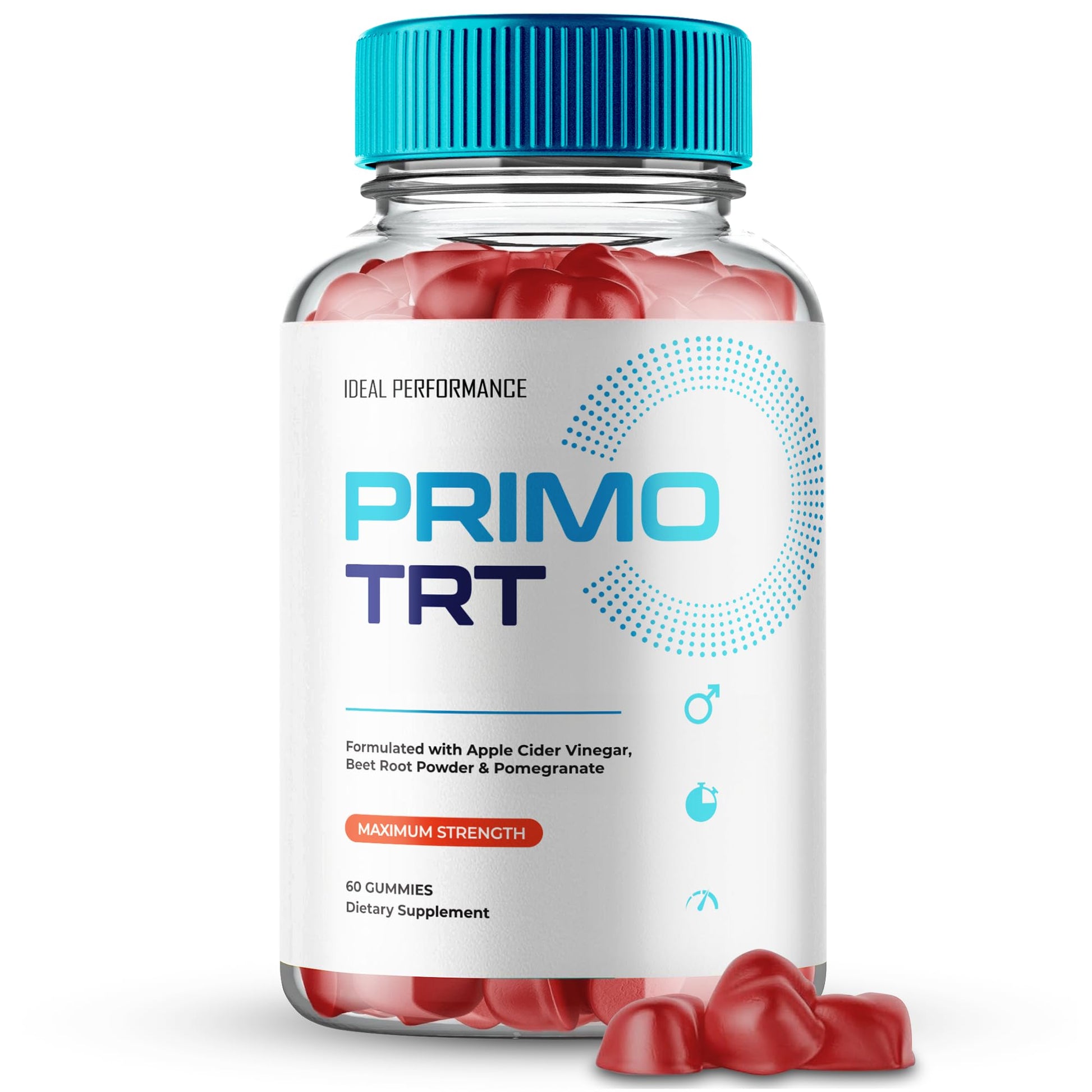 IDEAL PERFORMANCE Primo TRT Gummies Gummy 60 Count