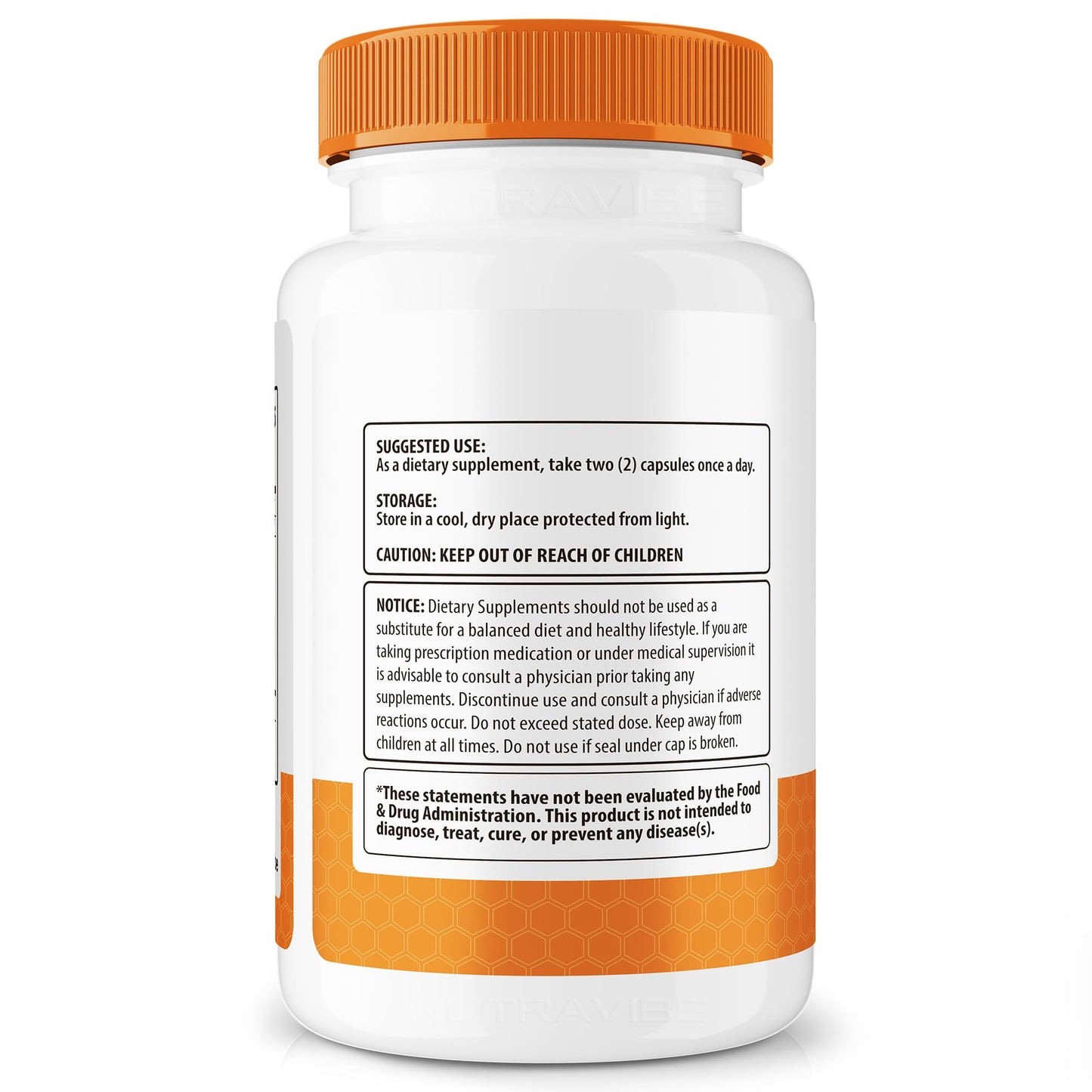 NutraVibe GlycoMute Capsules 120 Capsules