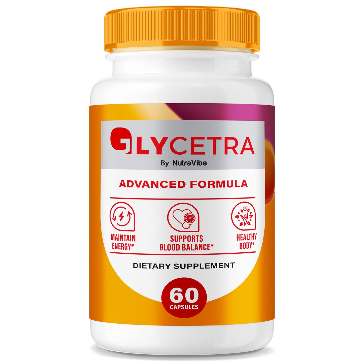 NutraVibe Glycetra Capsules 60 Count
