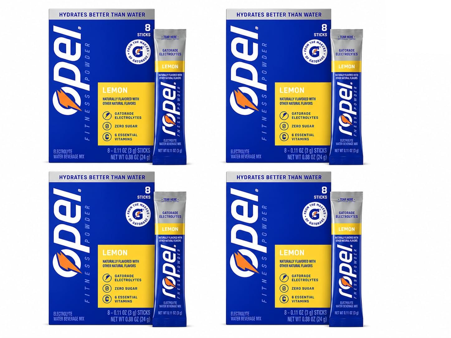 Generic Propel Zero Sugar Electrolyte Powder Packets, 40 Count