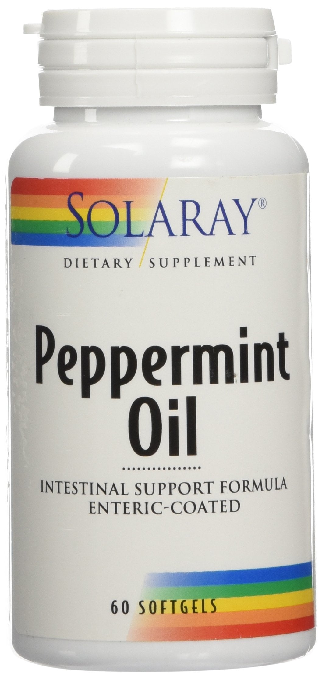 Solaray Peppermint Oil Softgels, 60