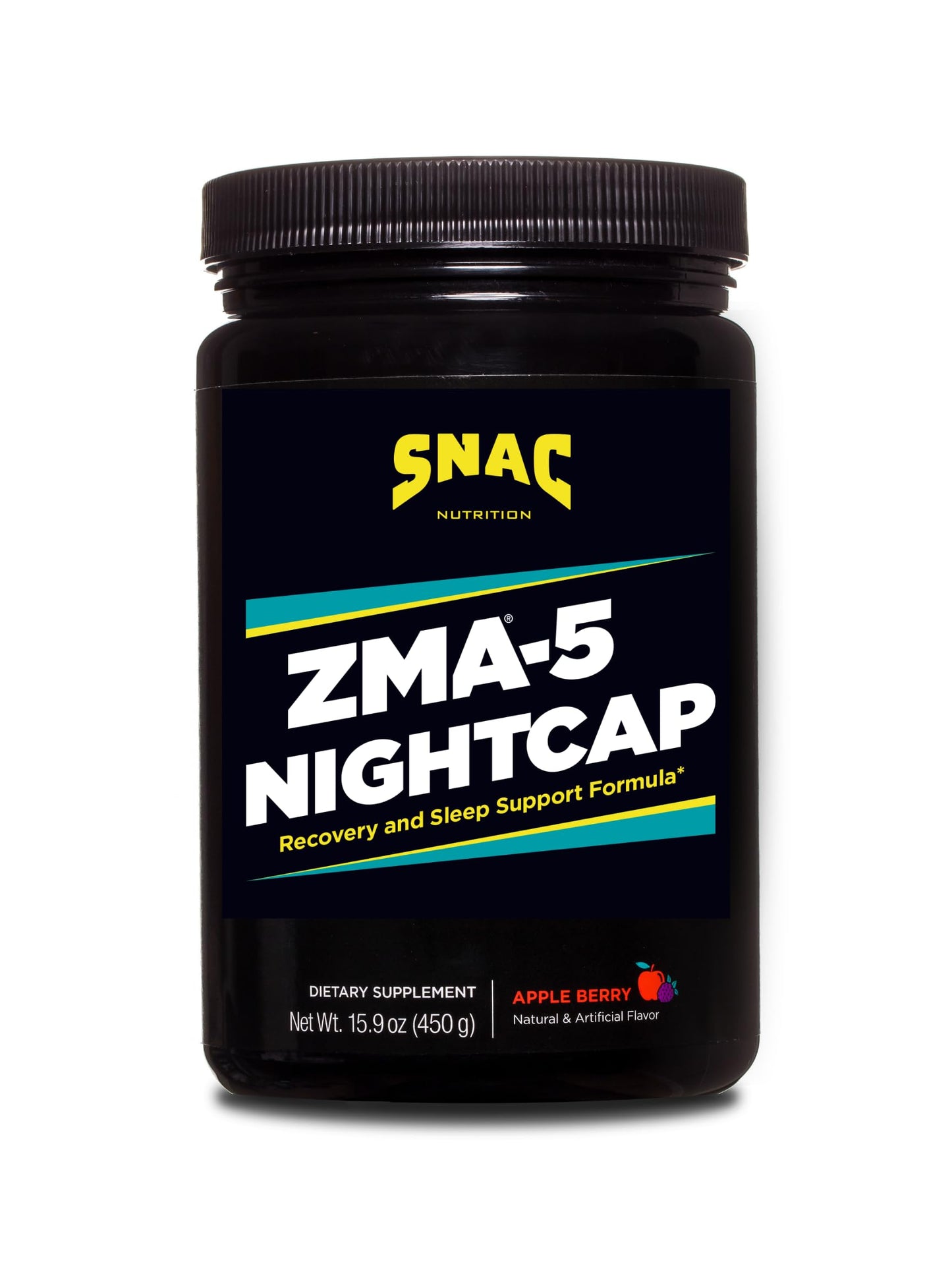 SNAC ZMA-5 Nightcap Rapid Recovery Powder 15.9 oz