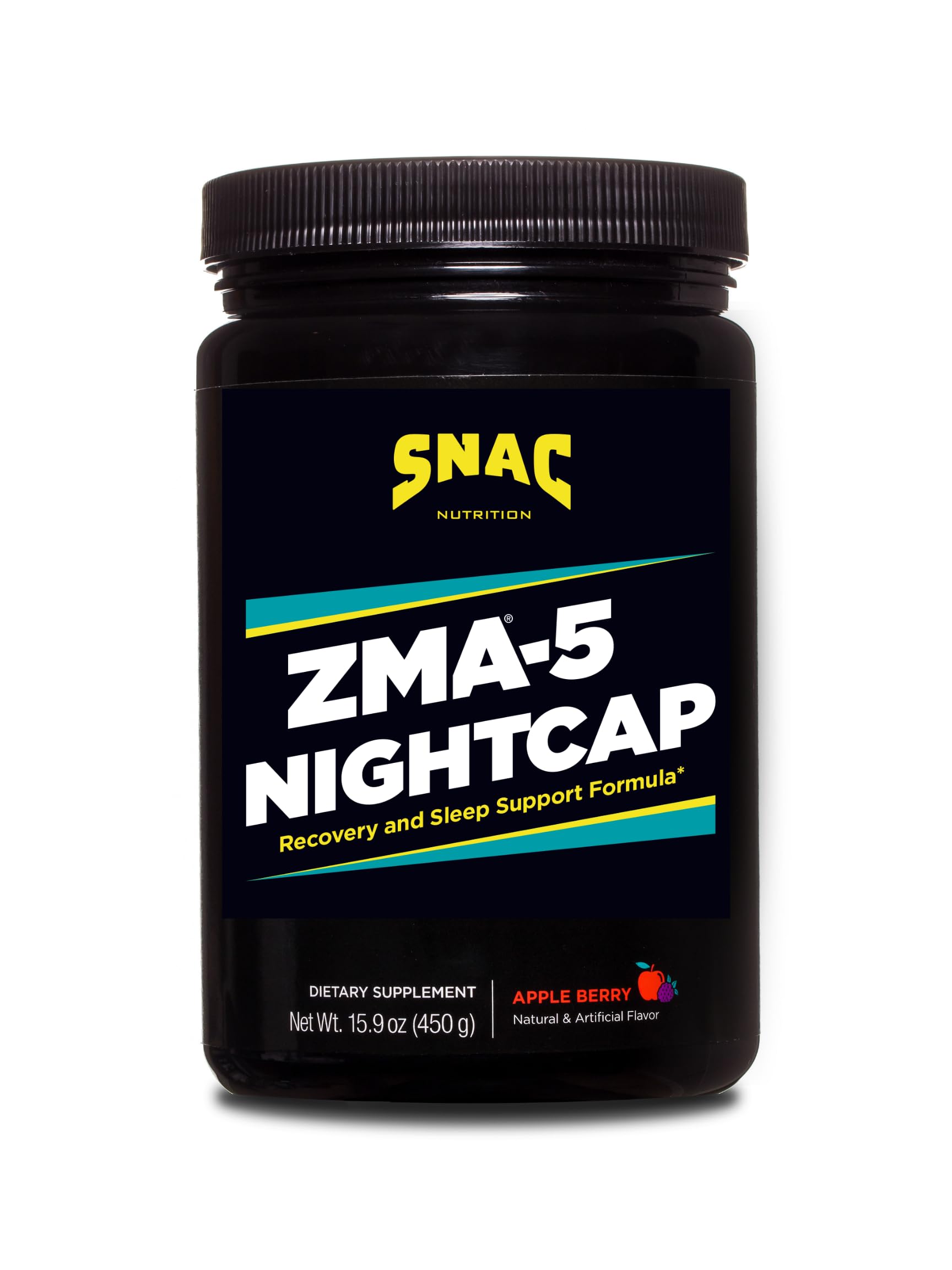 SNAC ZMA-5 Nightcap Rapid Recovery Powder 15.9 oz