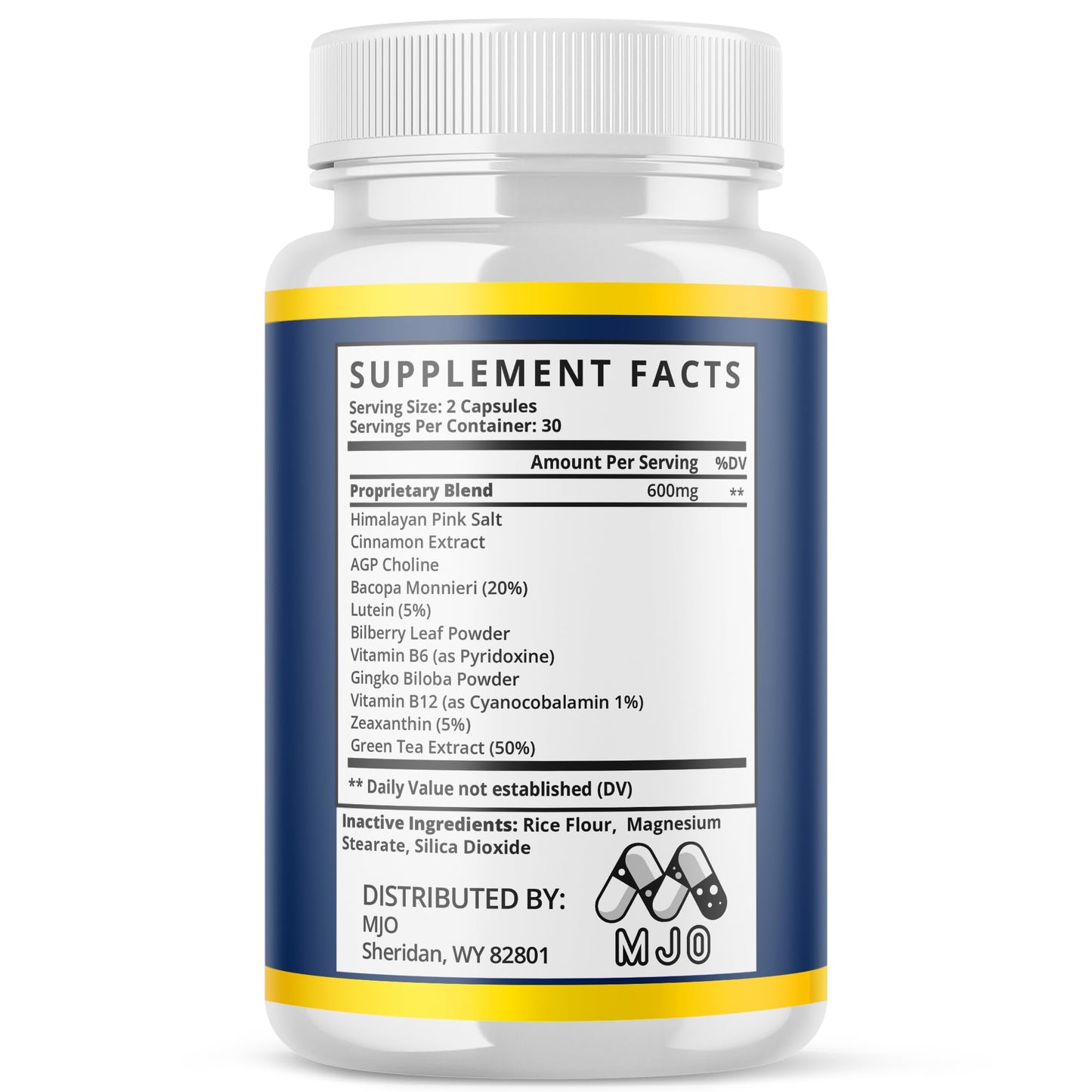 MJO Iron Vision 60 Capsules