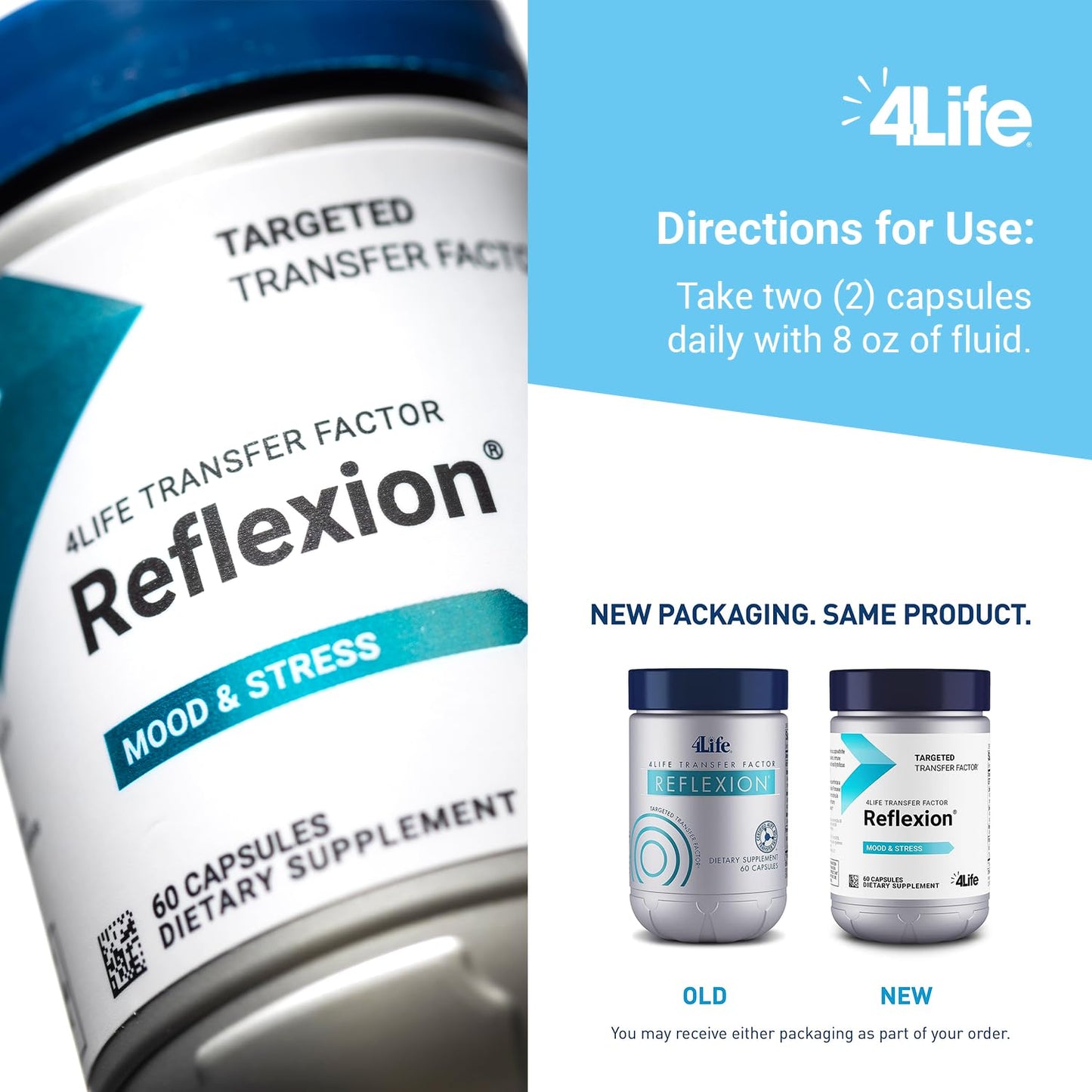 4Life Transfer Factor Reflexion 60 Capsules
