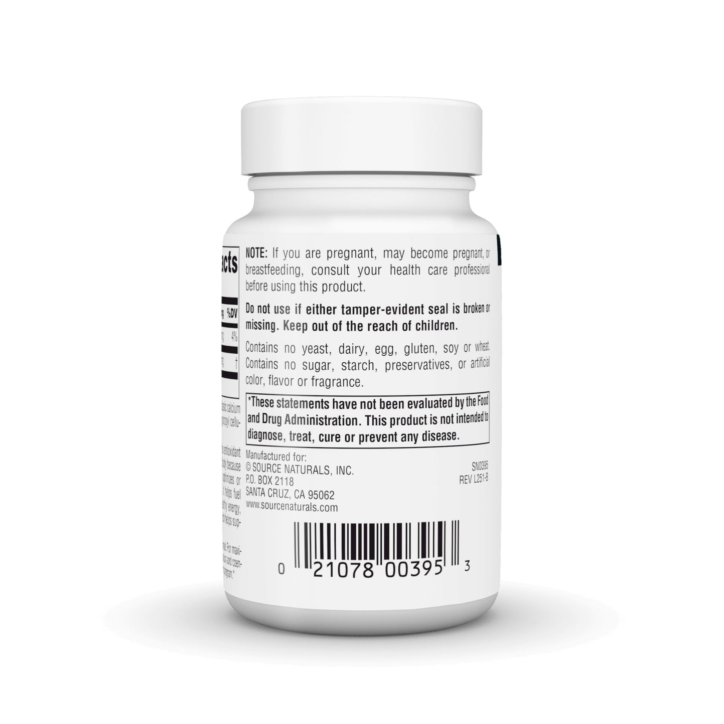 Source Naturals Alpha Lipoic Acid Antioxidant Protection* 200 mg, 60 Tablets
