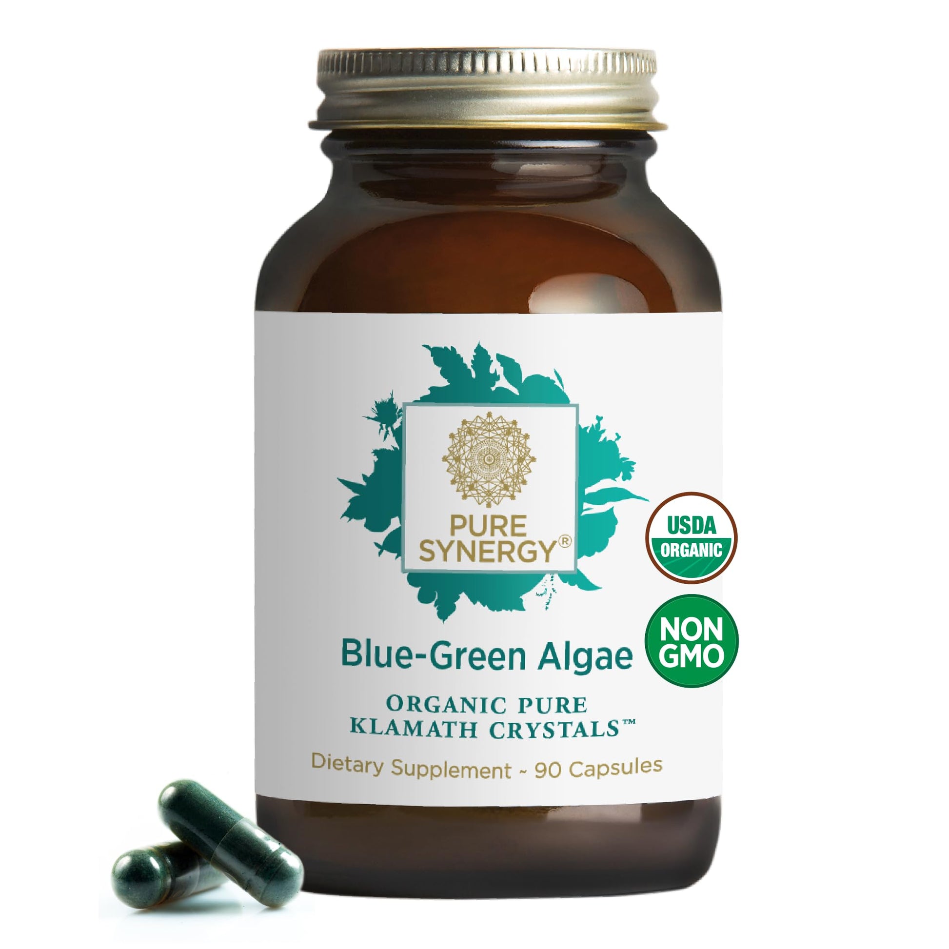 PURE SYNERGY Blue-Green Algae Capsule 90 Count