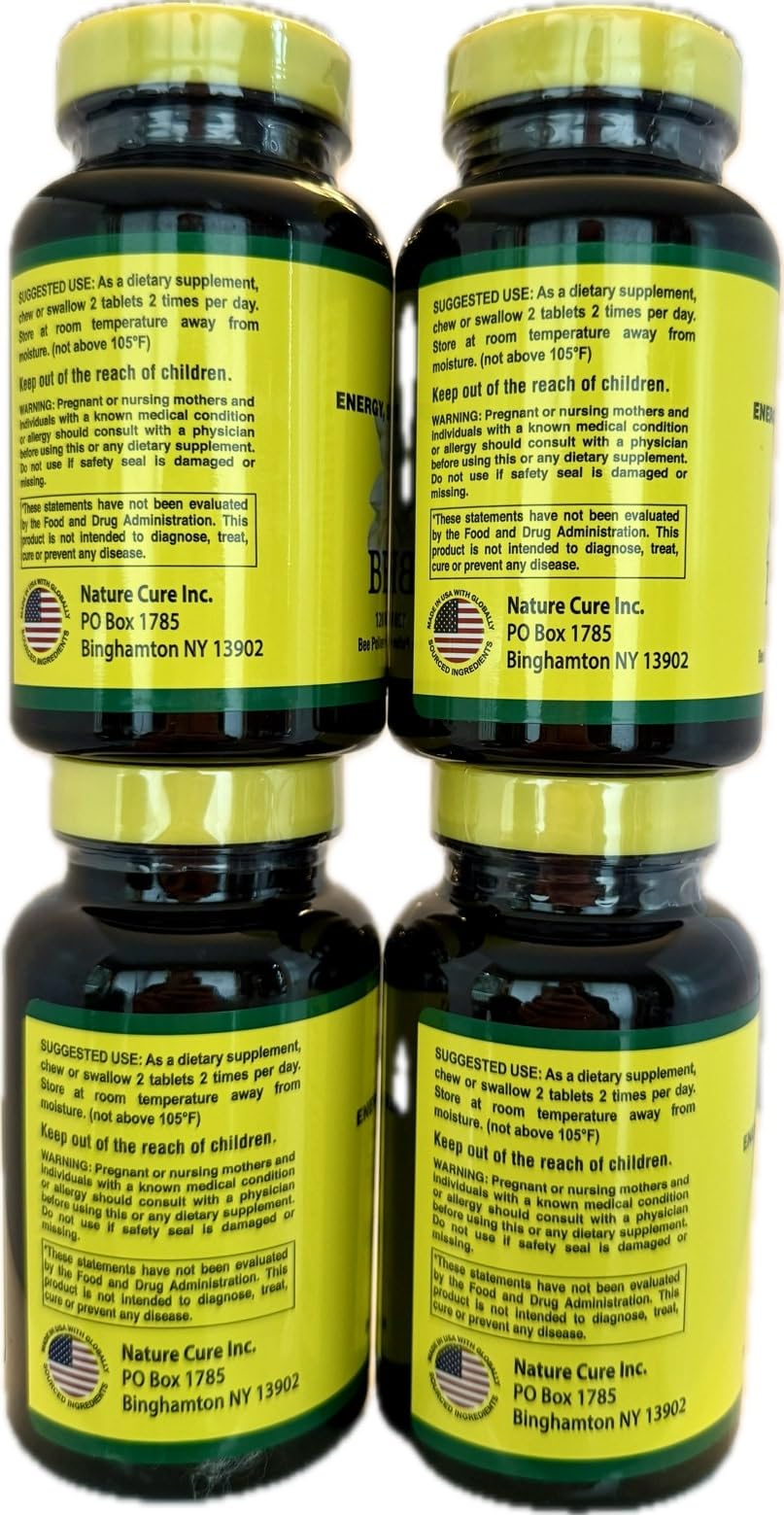 Nature Cure Bee Caps Caplets, 480 Caplets