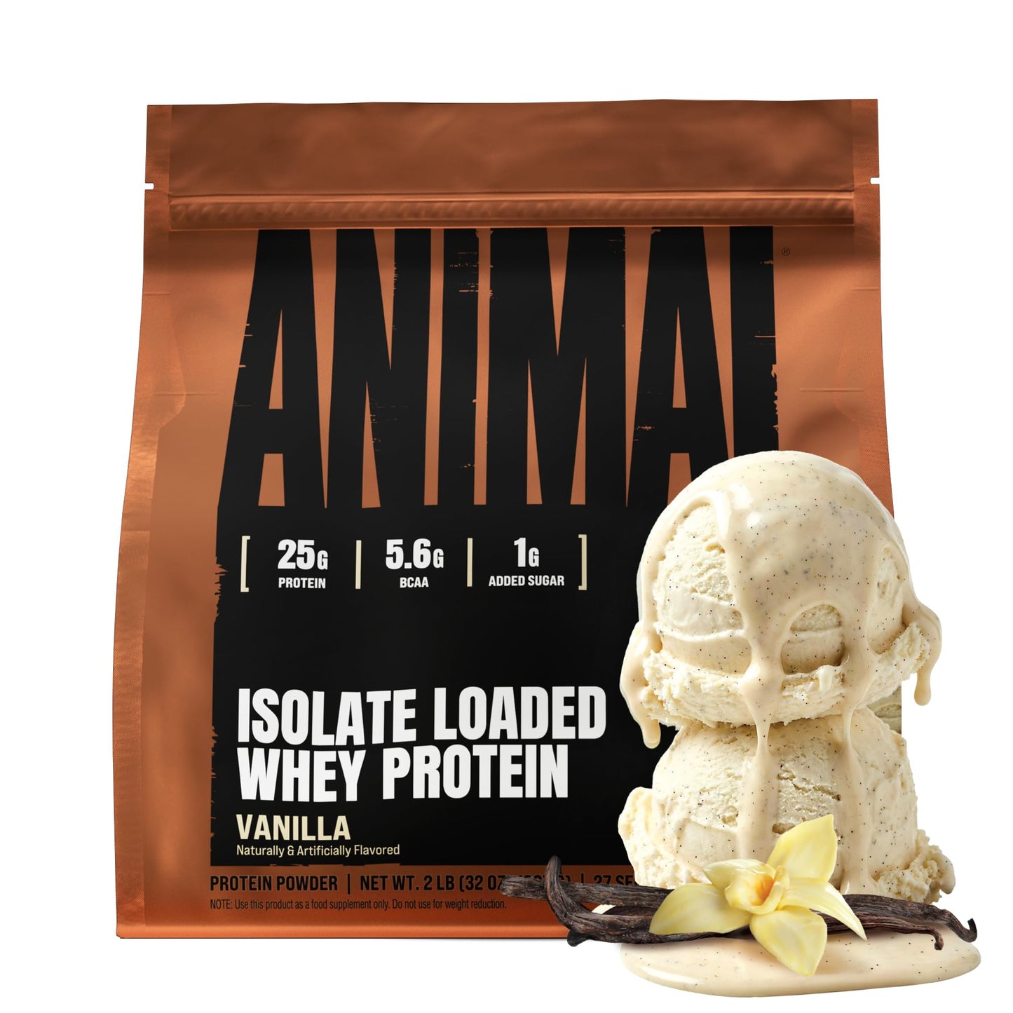 Animal Whey Isolate Protein Powder 32 Servings