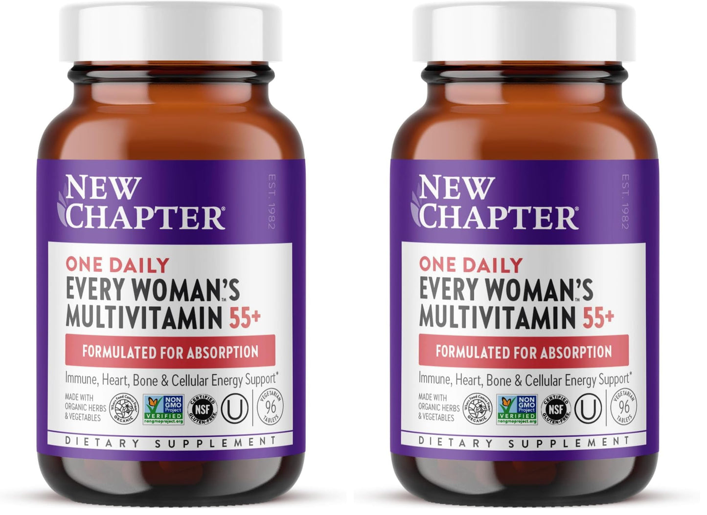 New Chapter Women’s Multivitamin 55+ Tablets, 192