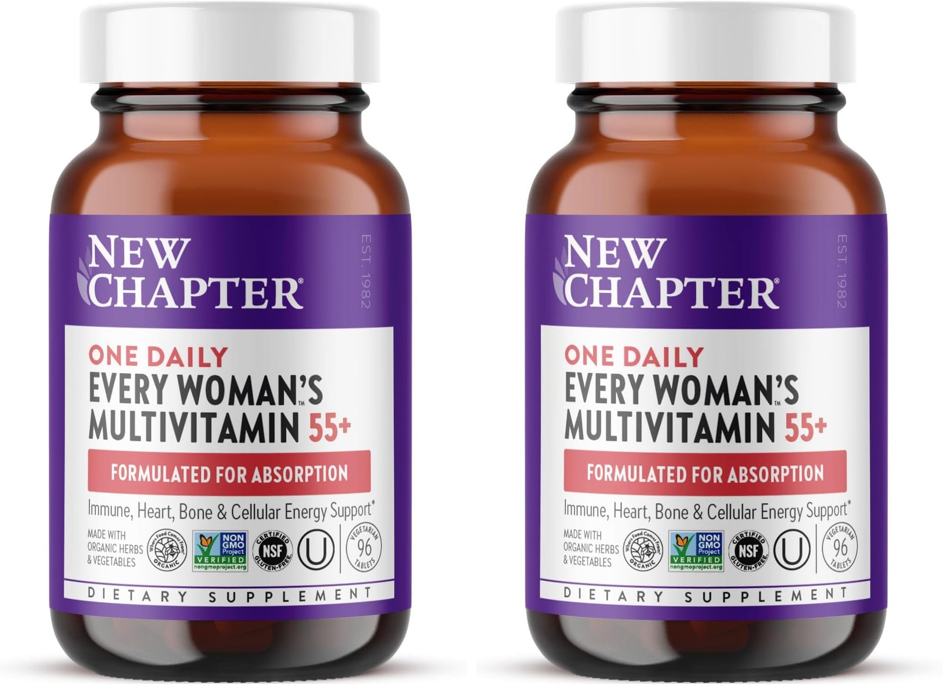 New Chapter Women’s Multivitamin 55+ Tablets, 192