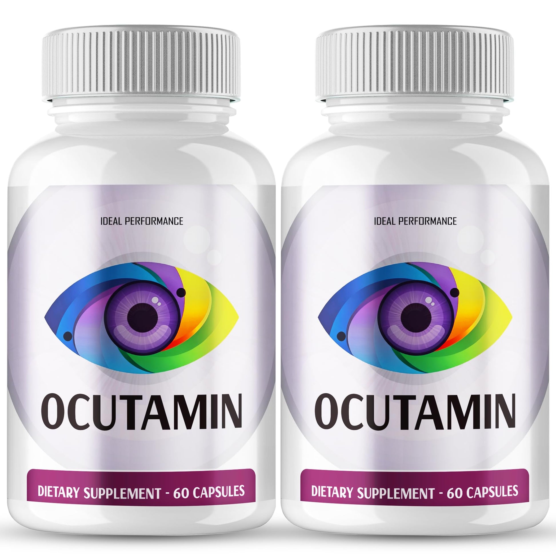 IDEAL PERFORMANCE Ocutamin Vision Pills Supplement Capsules, 120 Capsules