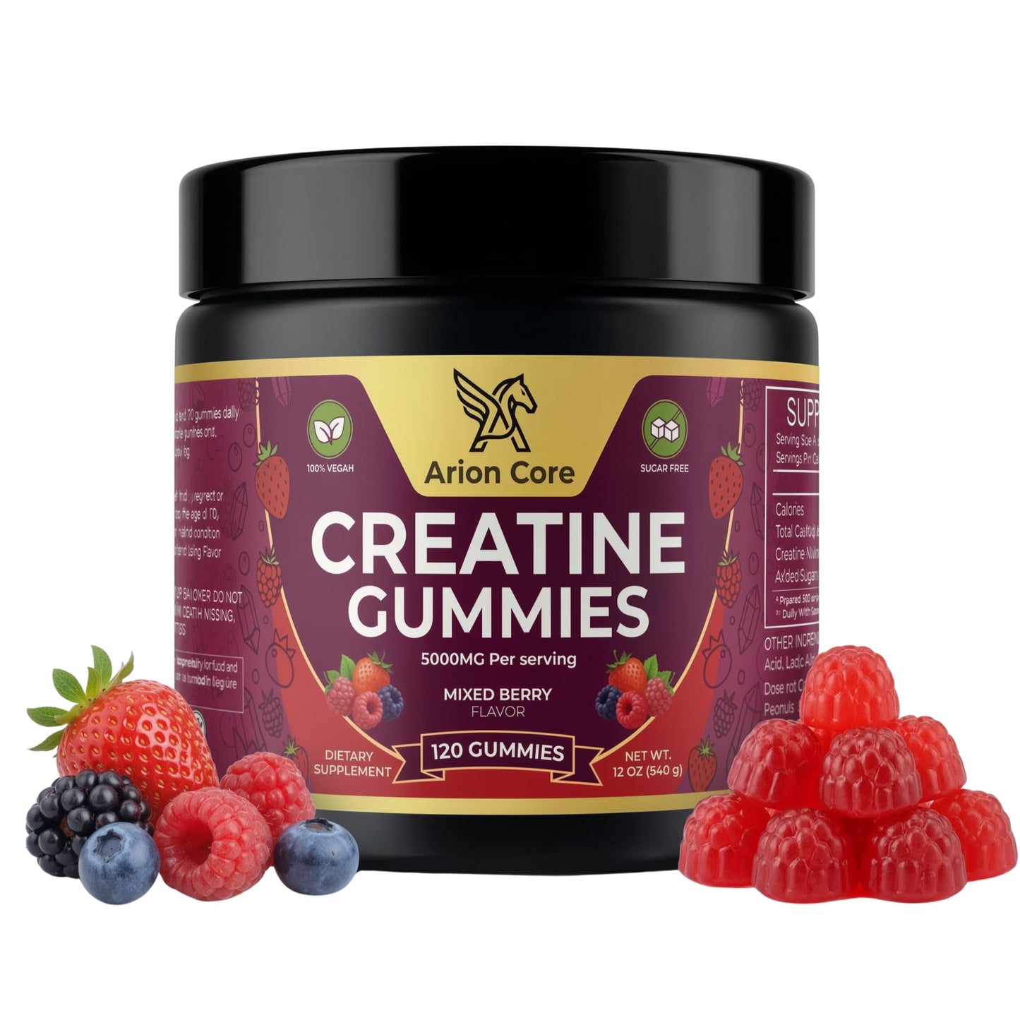 Arion Core Creatine Gummies 60 Gummies