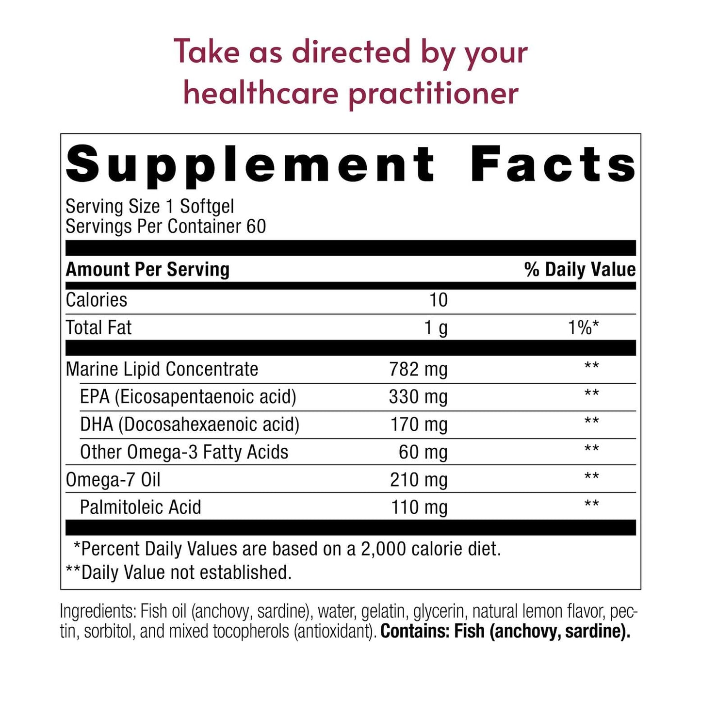 Bariatric Advantage OmegaVanta 10 Softgels 60