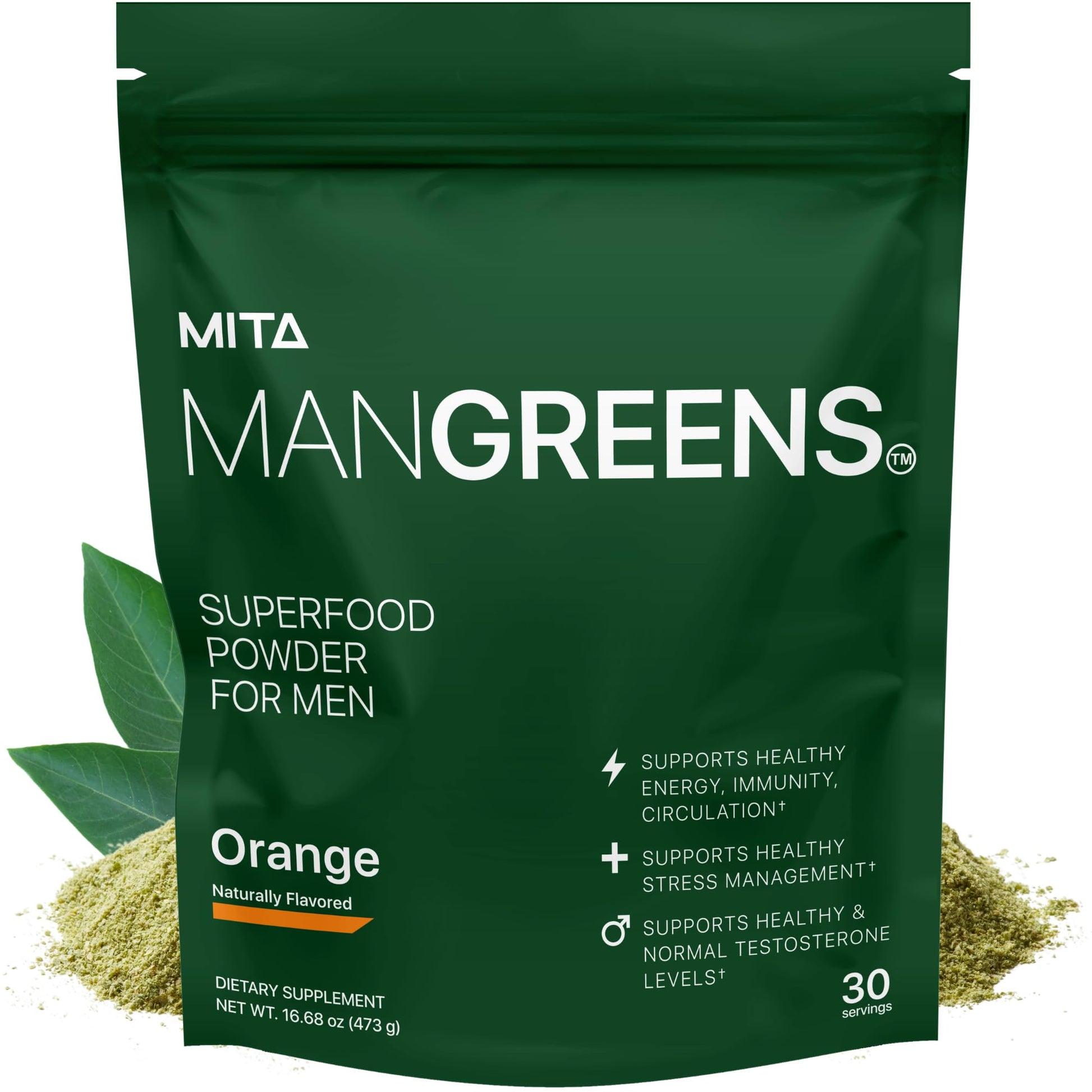 MITA Nutra Man Greens Powder 15.87 Ounce