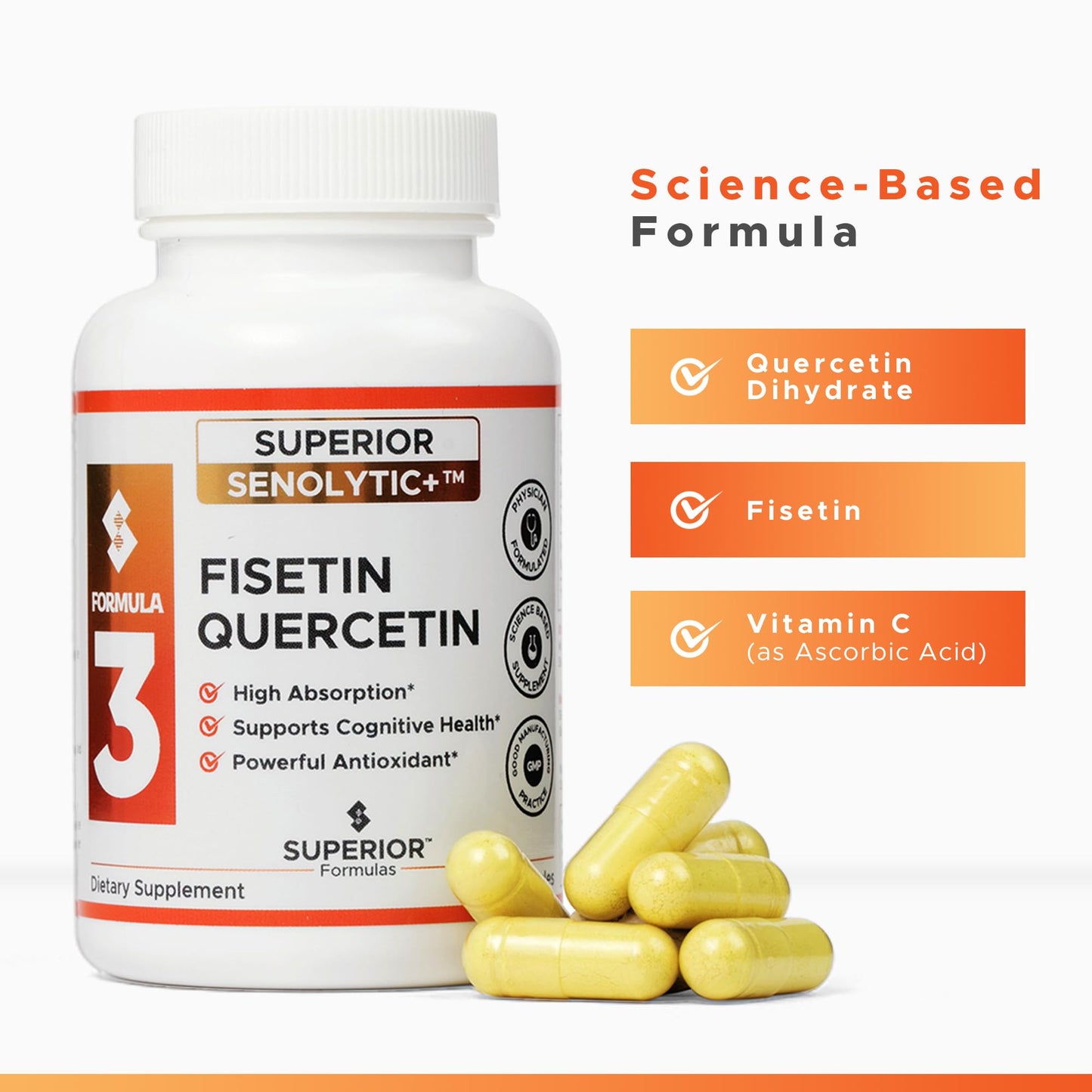 Superior Formulas LLC Senolytic+ Capsules 60