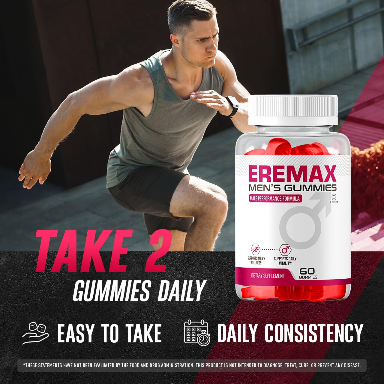 OVICIA Eremax Gummies 180 Gummies