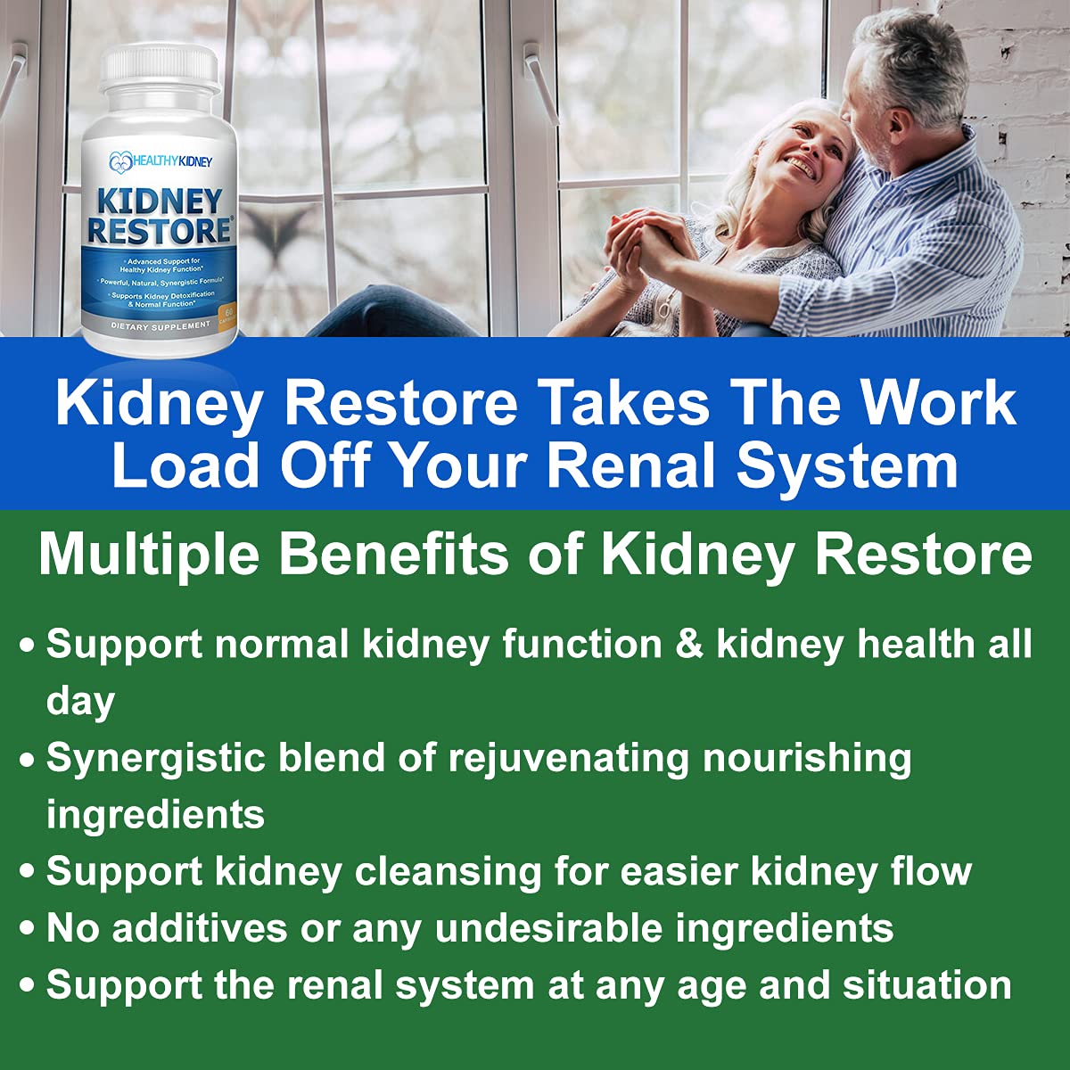 Kidney Restore Kidney Shield 2-Pack Bundle 120 Capsules