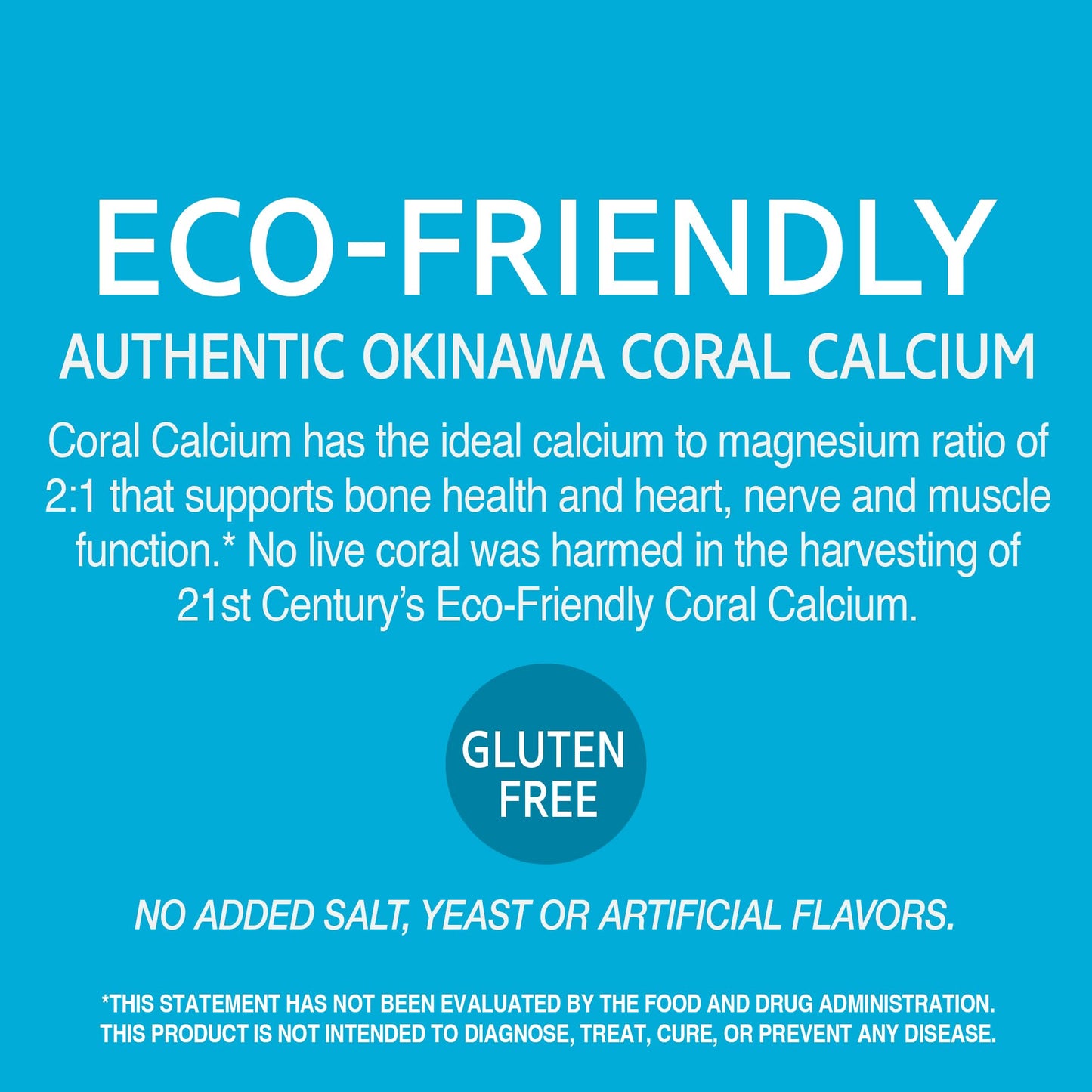 21st Century Coral Calcium Capsules, 1000 mg, 120 Count