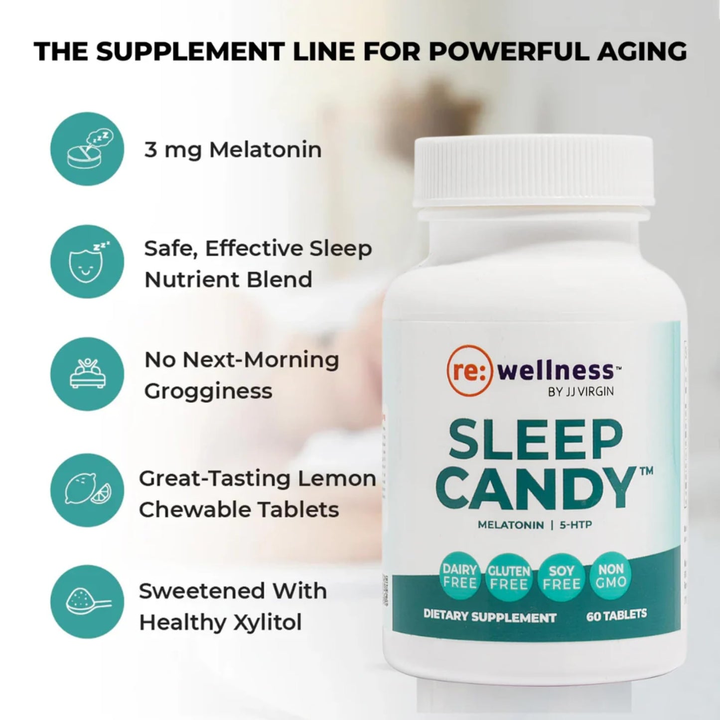 Reignite Wellness Sleep Candy Tablet 60 Tablets