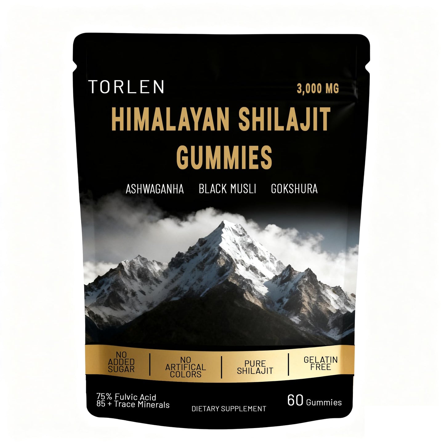TORLEN Himalayan Shilajit Gummies, 1 Count
