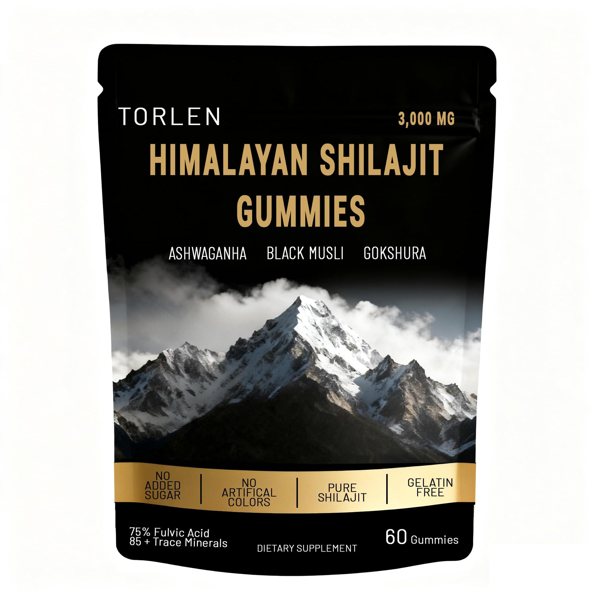 TORLEN Himalayan Shilajit Gummies, 1 Count