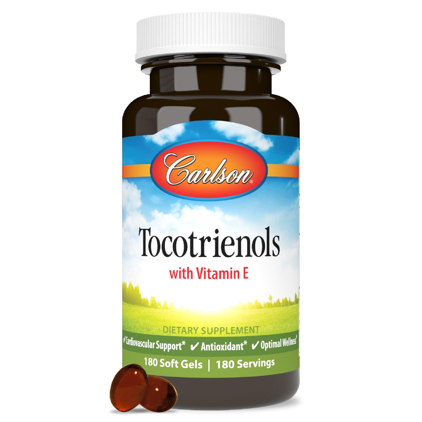 Carlson Tocotrienols Softgel, 180 Count