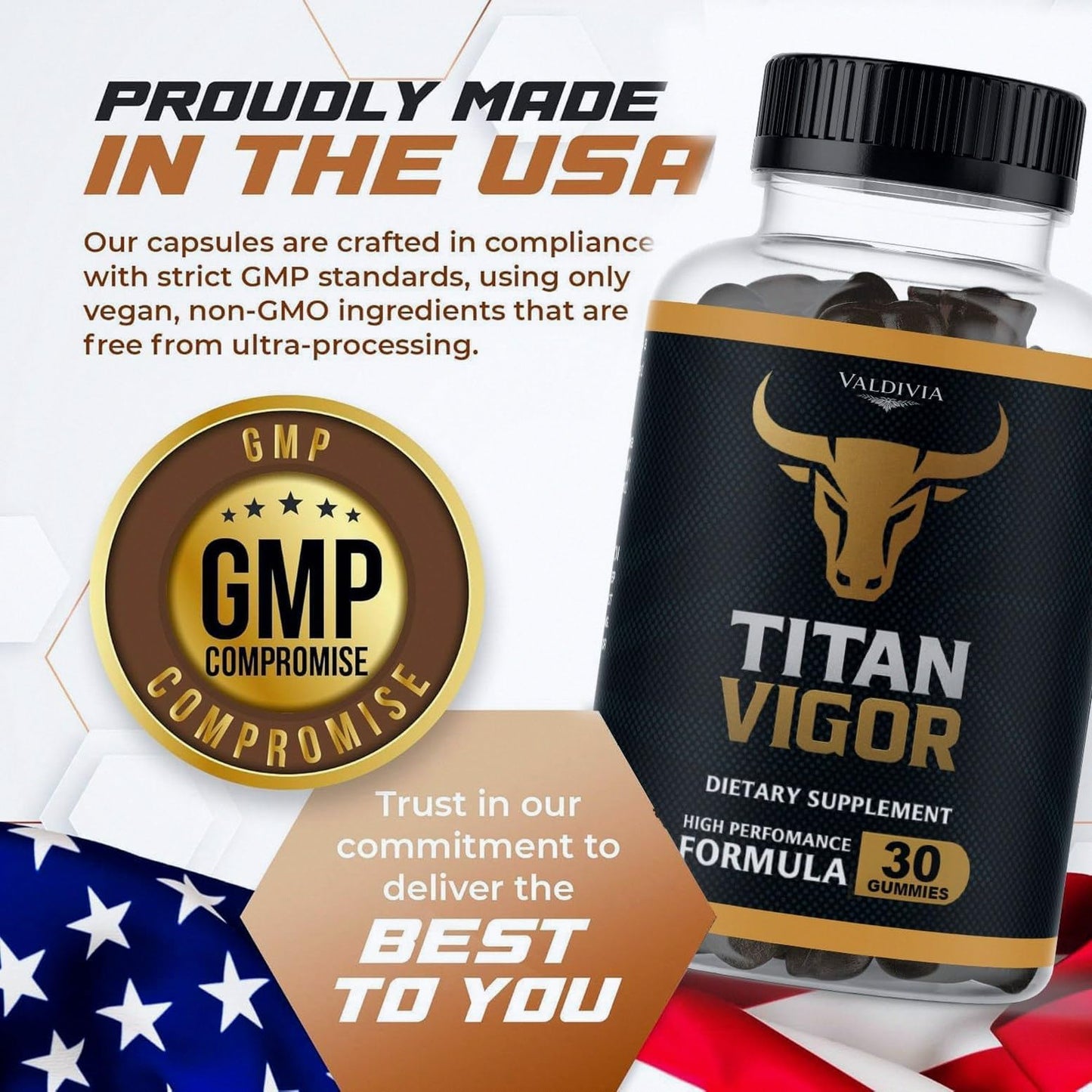 KYFLAG Titan Vigor Gummies 60 Gummies