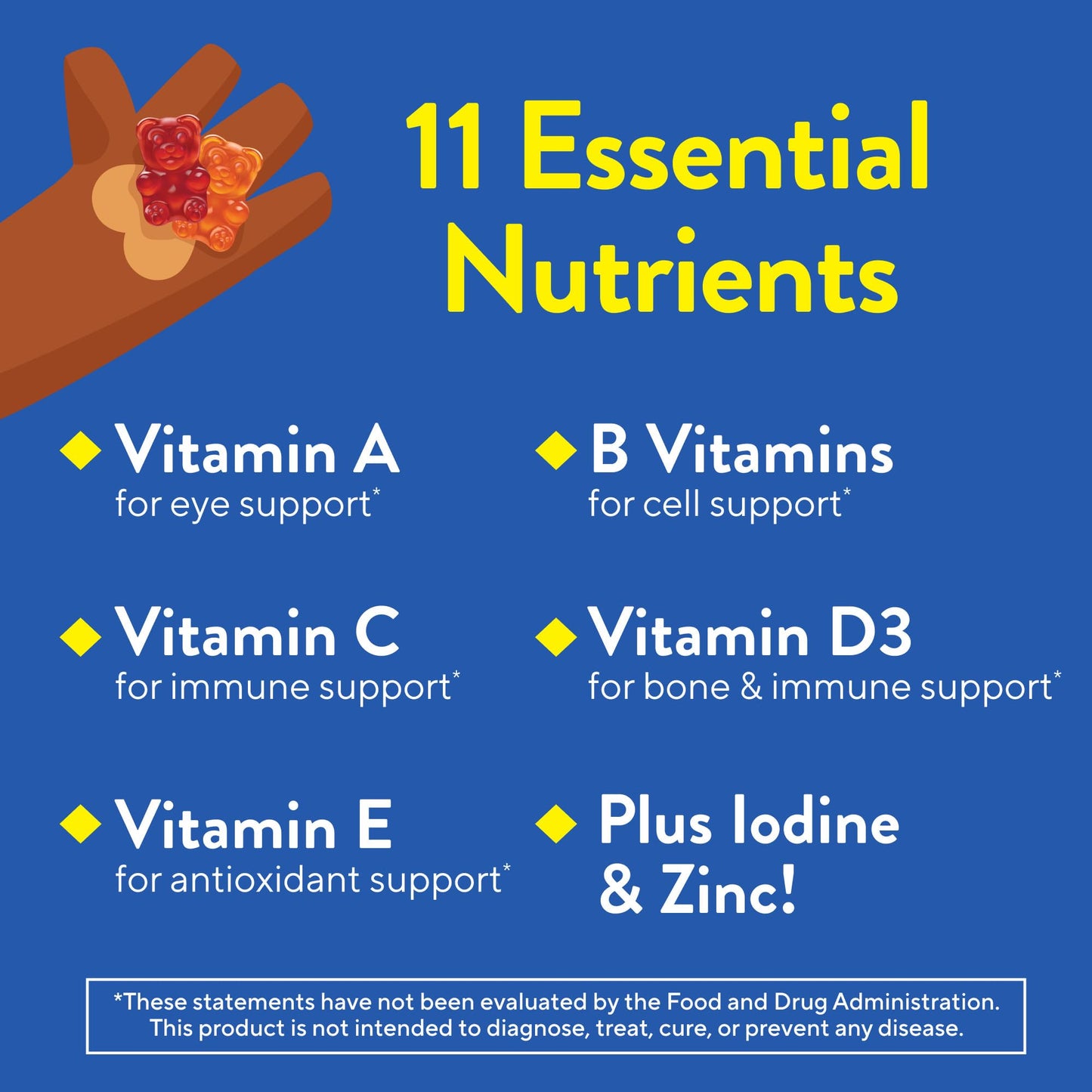 Lil Critters Gummy Vites Daily Kids Multivitamins, 190 Gummies