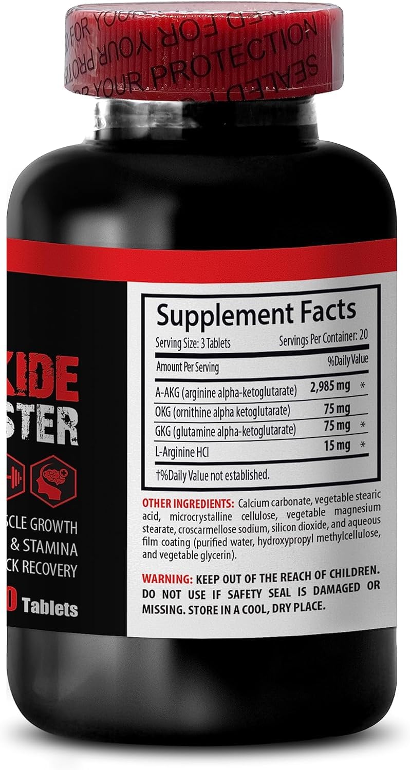 SKIN CARE SOLUTIONS Nitric Oxide Supplement 60 Tablets