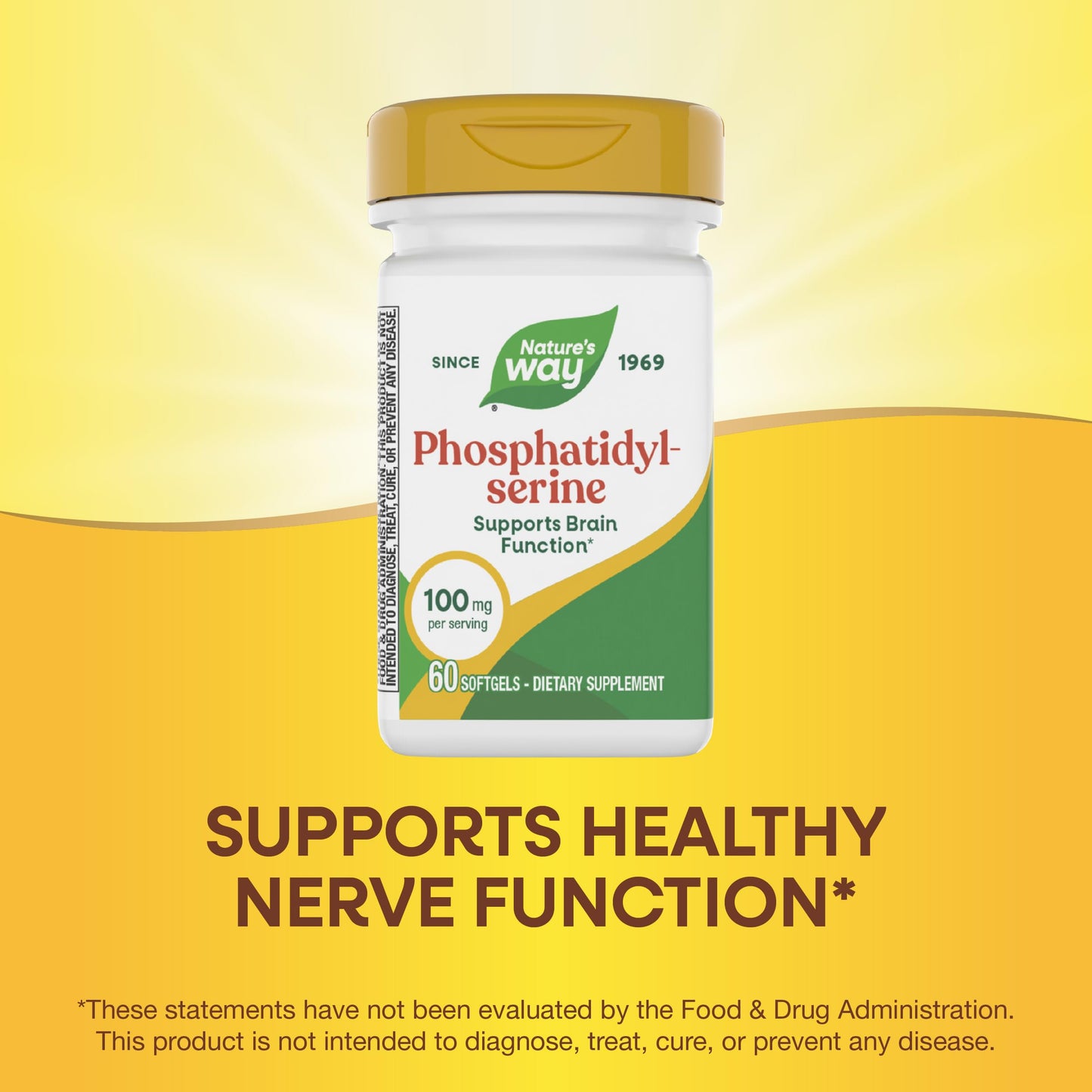 Nature's Way Phosphatidylserine Softgel 60 Count