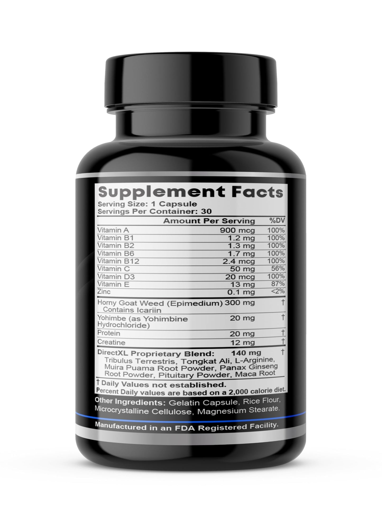 Directxl Multivitamins Capsule, 30 Count