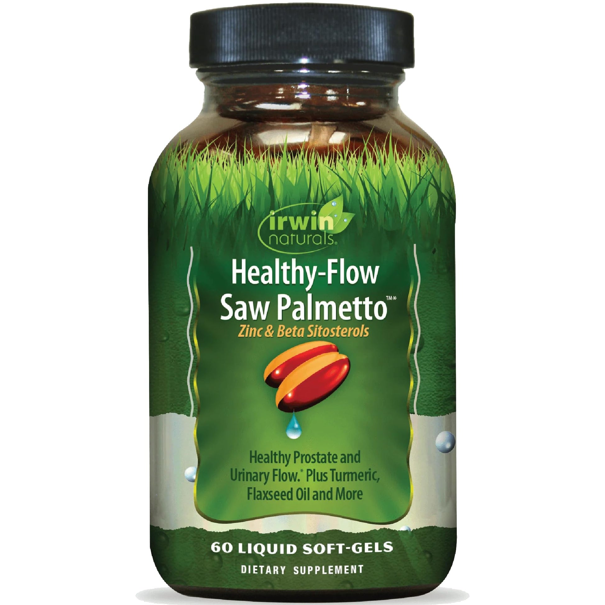 Irwin Naturals Healthy-Flow Saw Palmetto Prostate Support Softgel 60 Count