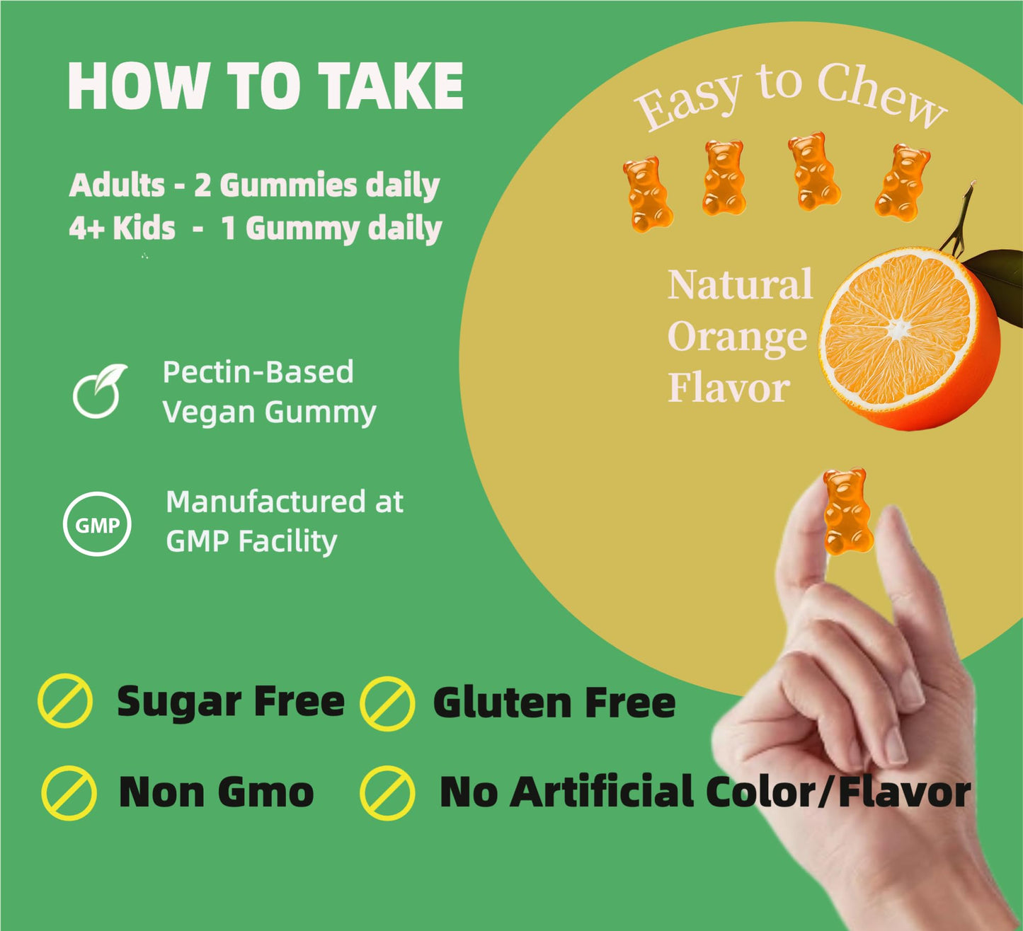 PEXCIN Magnesium Glycinate Gummies, 90 Count