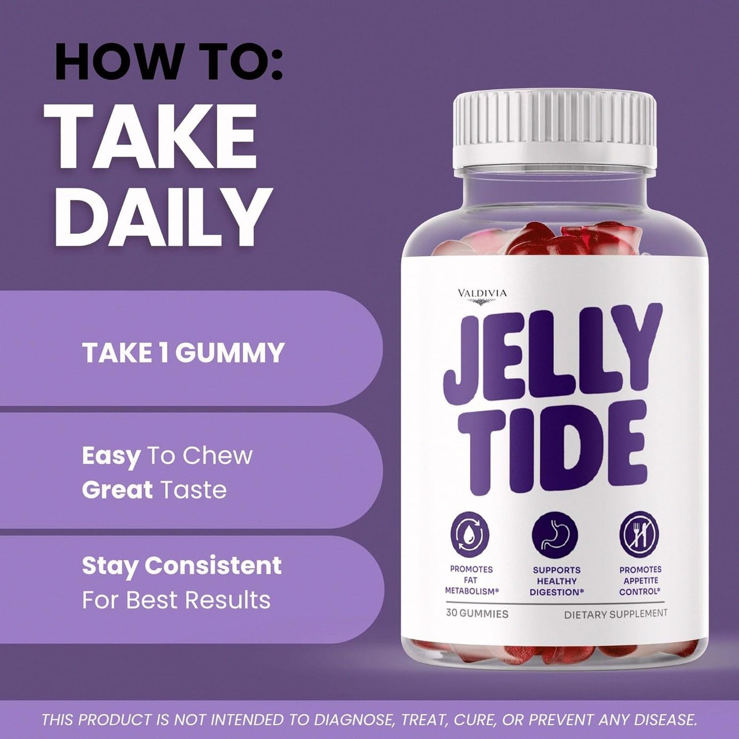 KYFLAG Jelly Tide Gummies, 30 Count